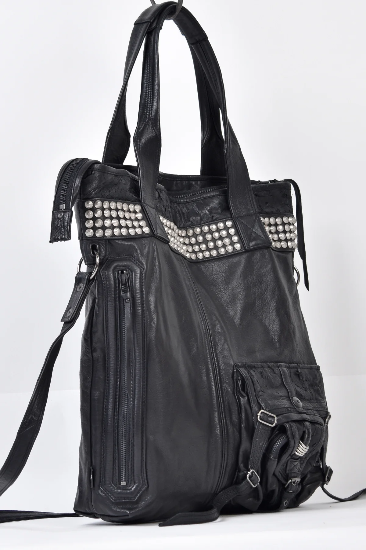1301-BG02 White Estoc Tote - Image 7