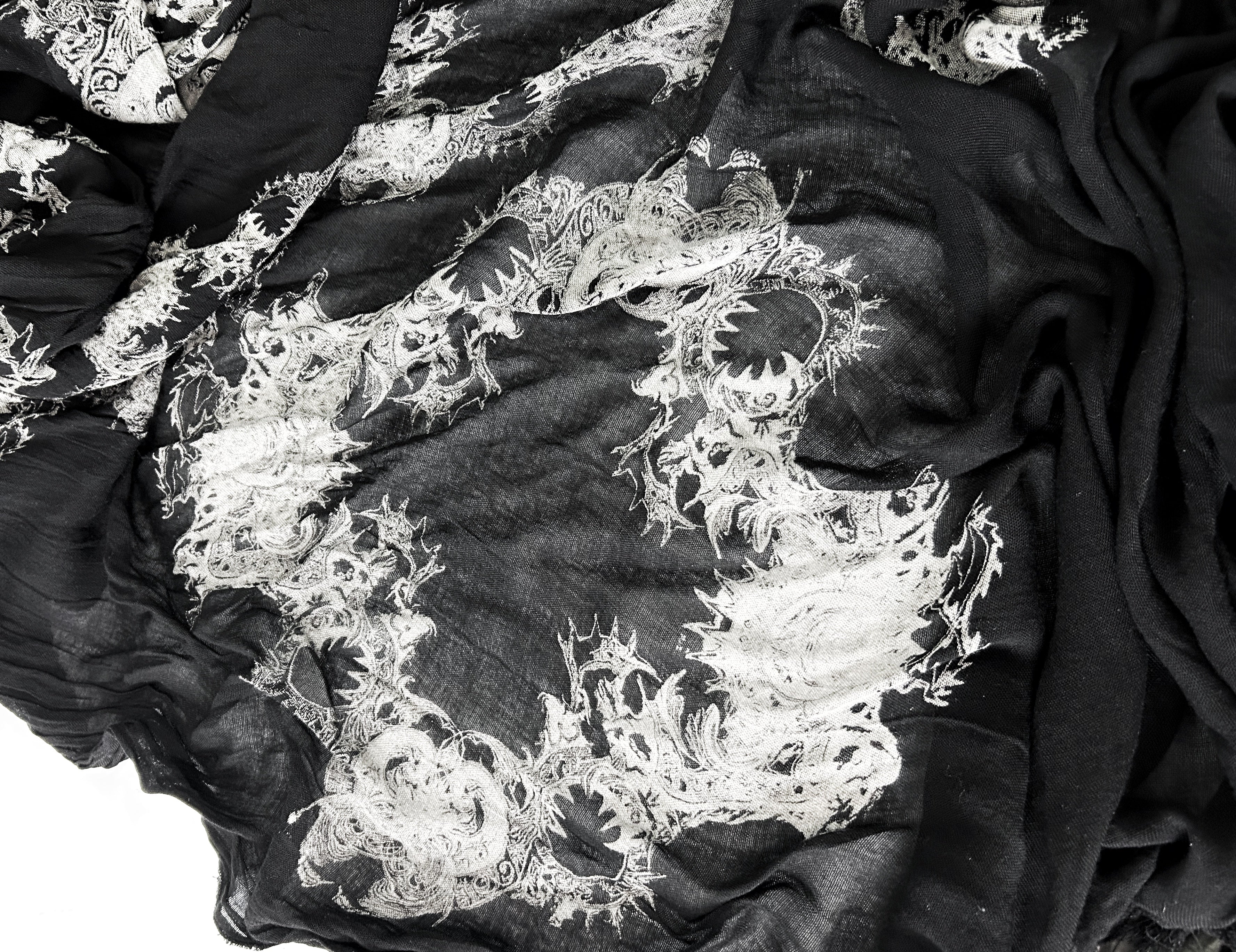 1402-ST03 Magnolia Long Stole 03 - Image 8