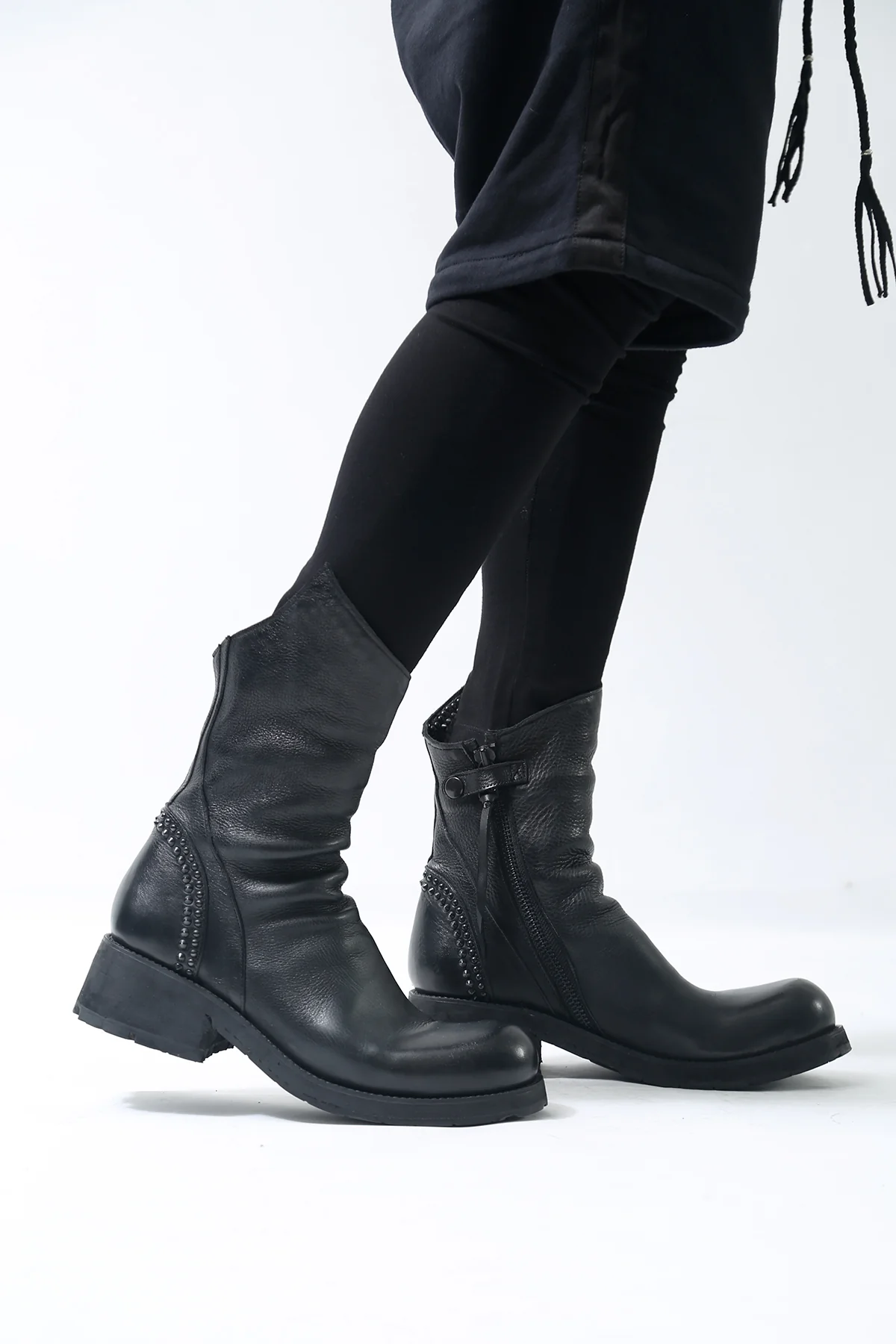 1602-BO03 Crush Short Boots - Image 16