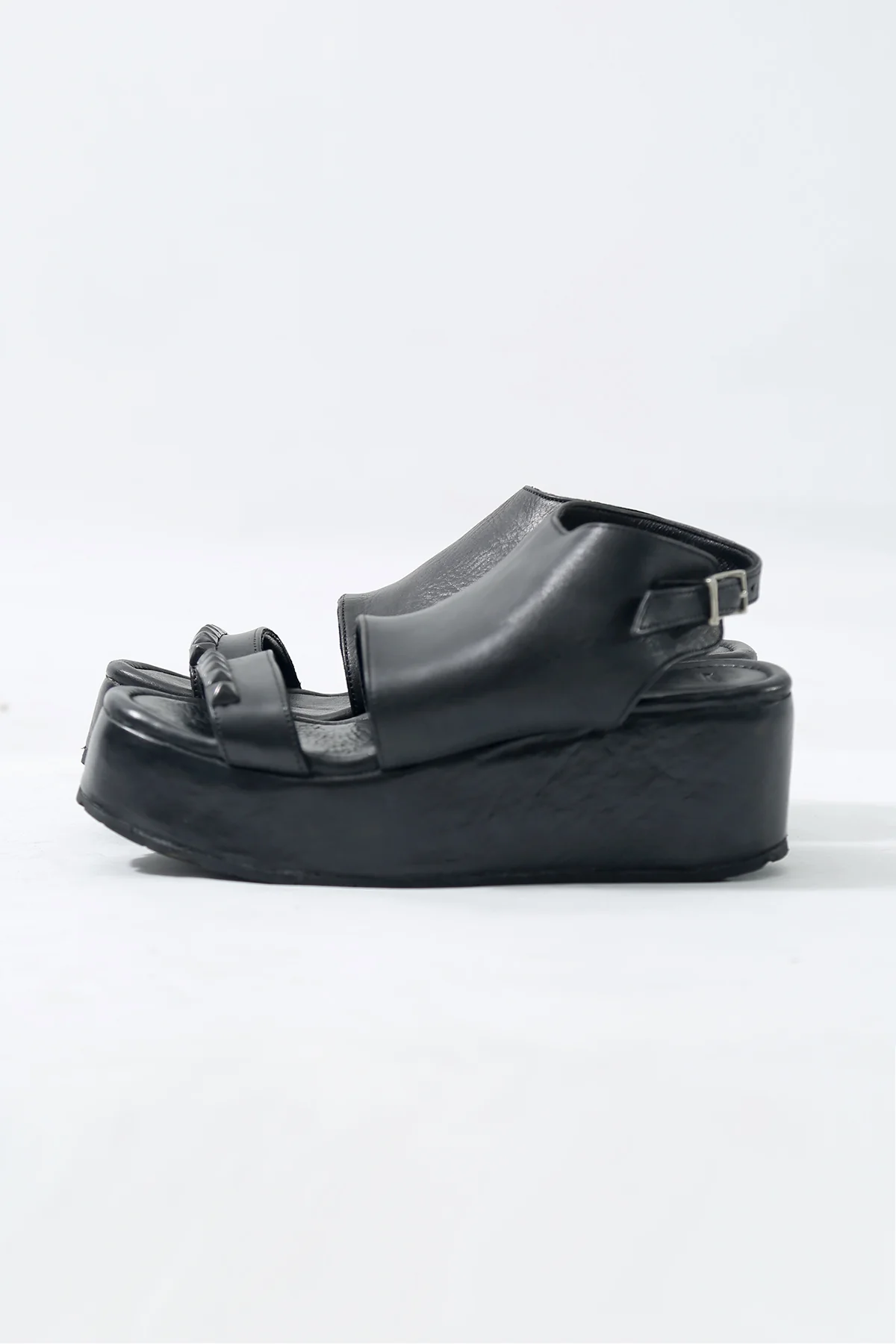 1801-BO04L Black Metal Sandal PMD - Image 7