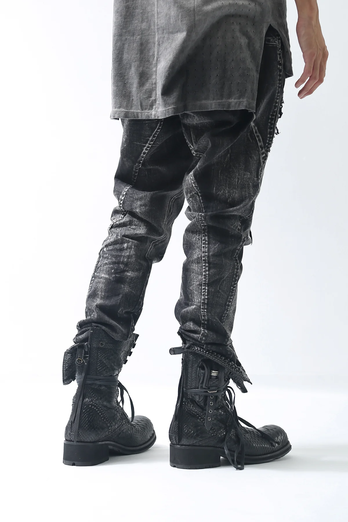 1902-PT06B Discharged Crush Pants - Image 8