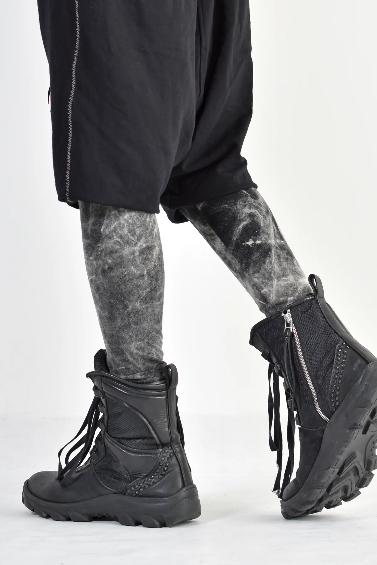 2001-PT15 Powder Storm Leggings 02 Black -Men's- - Image 5