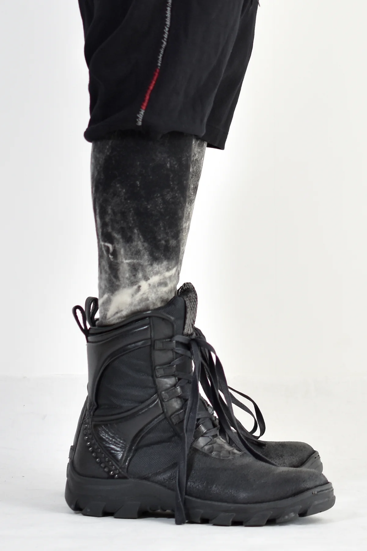 2001-PT15 Powder Storm Leggings 02 Black -Men's- - Image 8