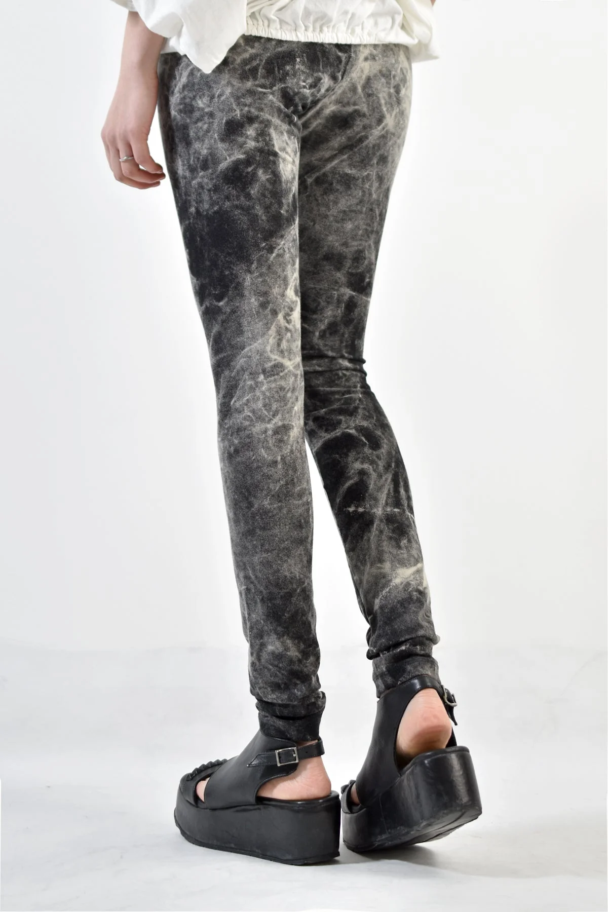 2001-PT15W Powder Storm Leggings 02 Black -Women's- - Image 5