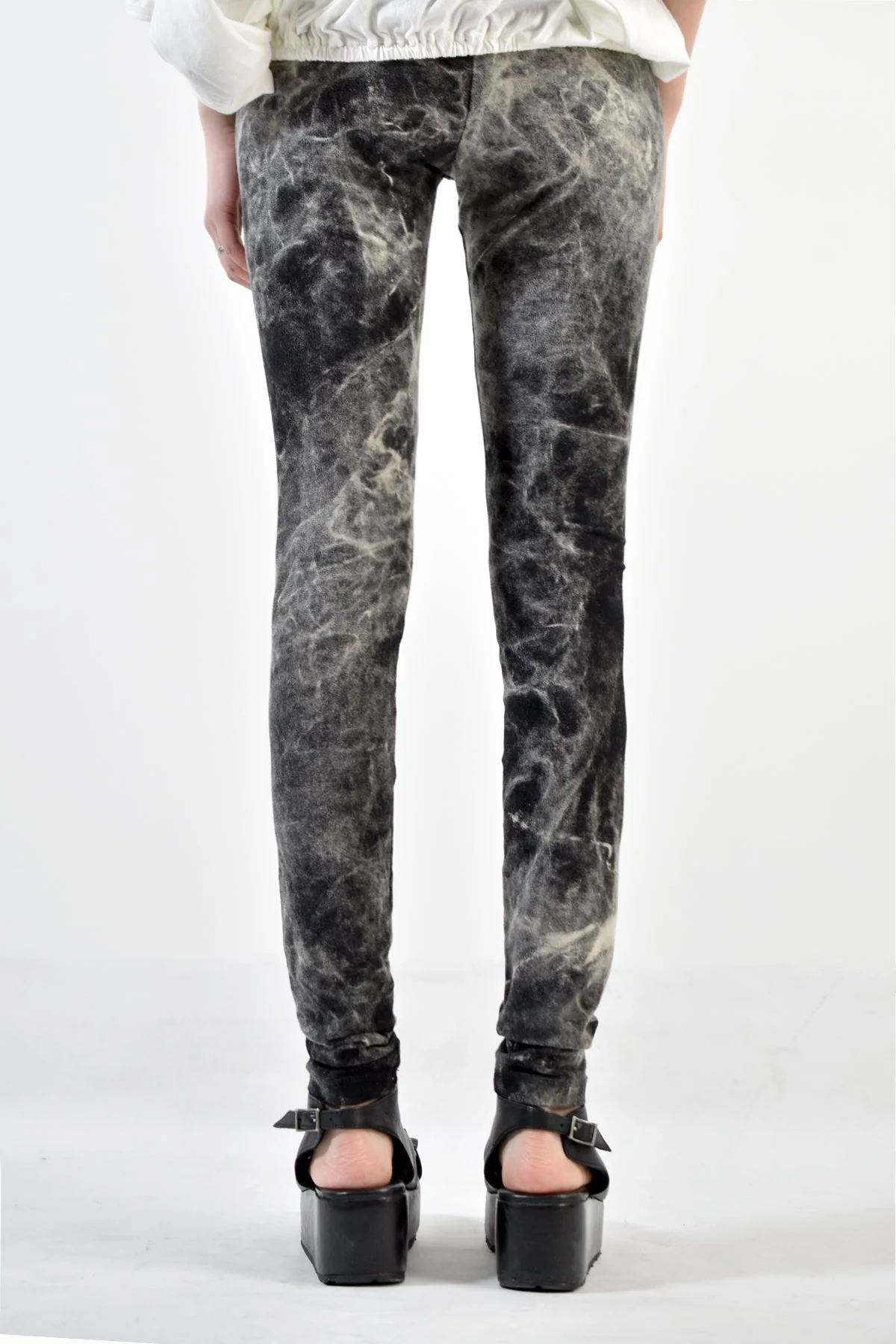2001-PT15W Powder Storm Leggings 02 Black -Women's- - Image 6