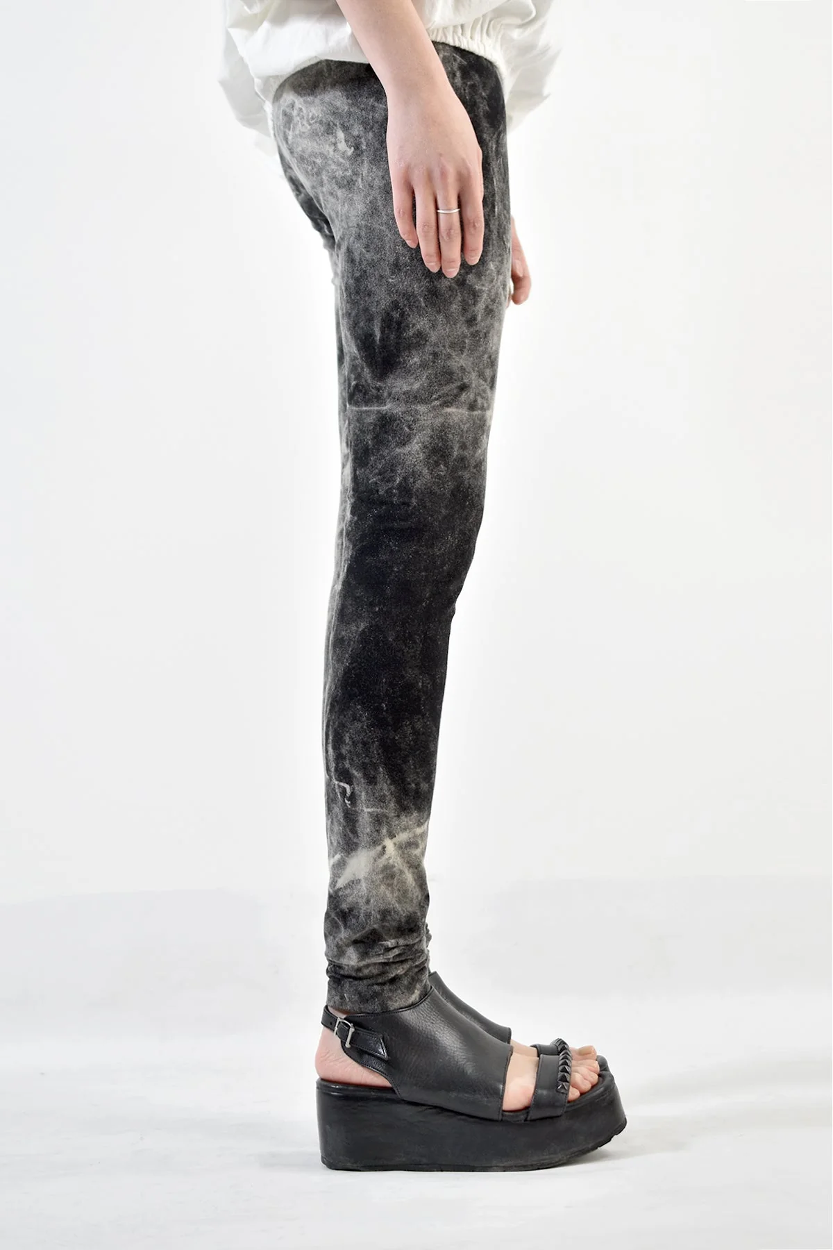 2001-PT15W Powder Storm Leggings 02 Black -Women's- - Image 8
