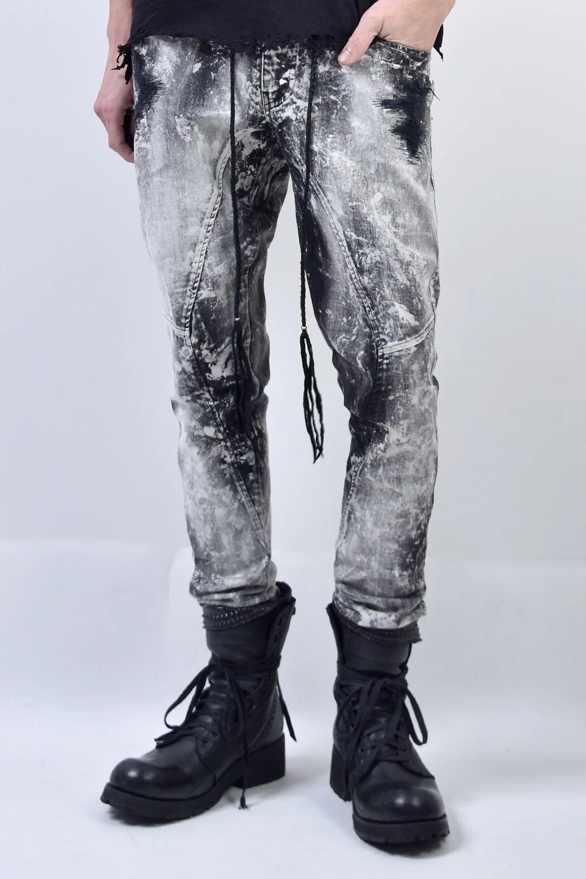 2101-PT01B Discharged Stretch Twill Pants 01 - Image 19