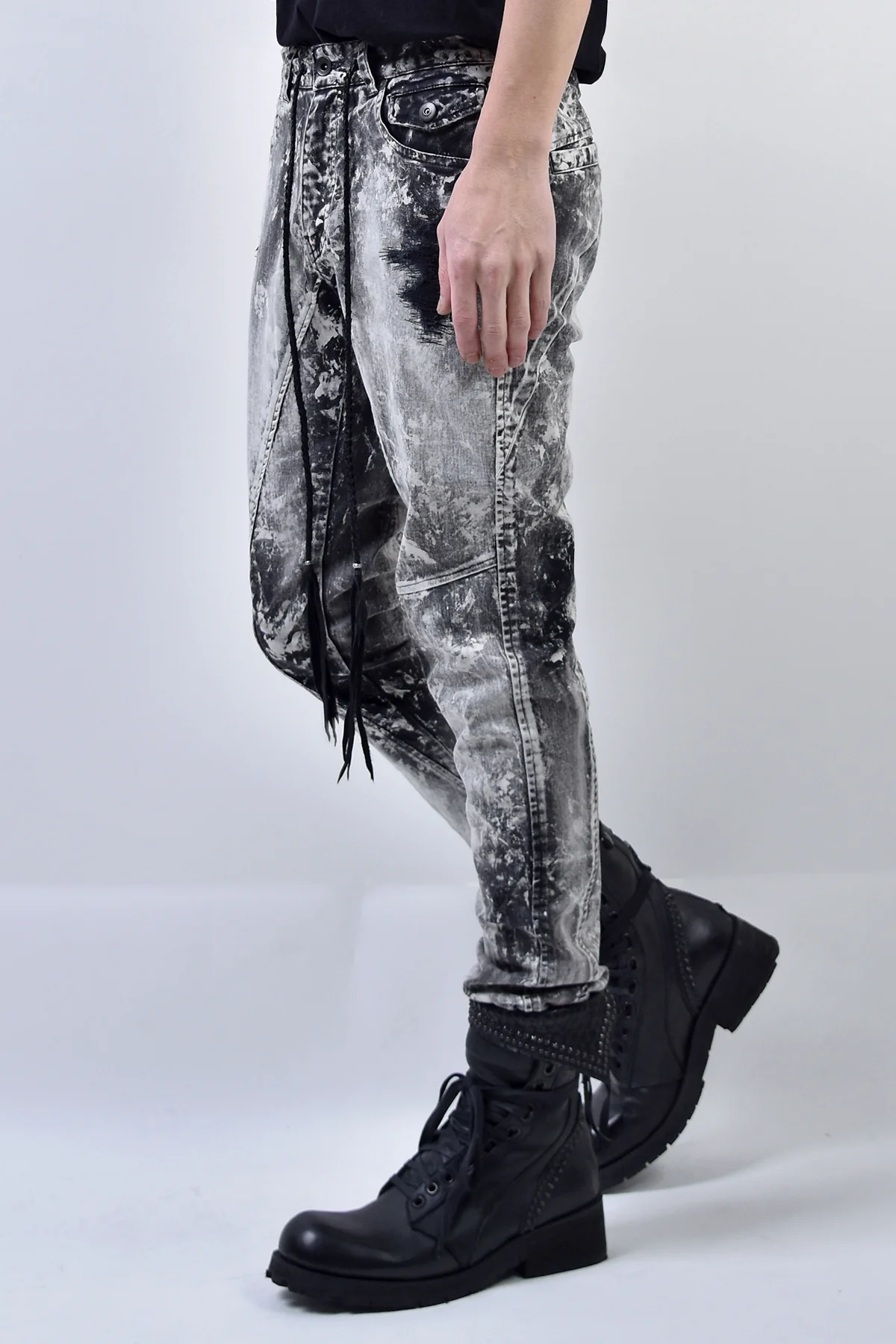 2101-PT01B Discharged Stretch Twill Pants 01 - Image 4