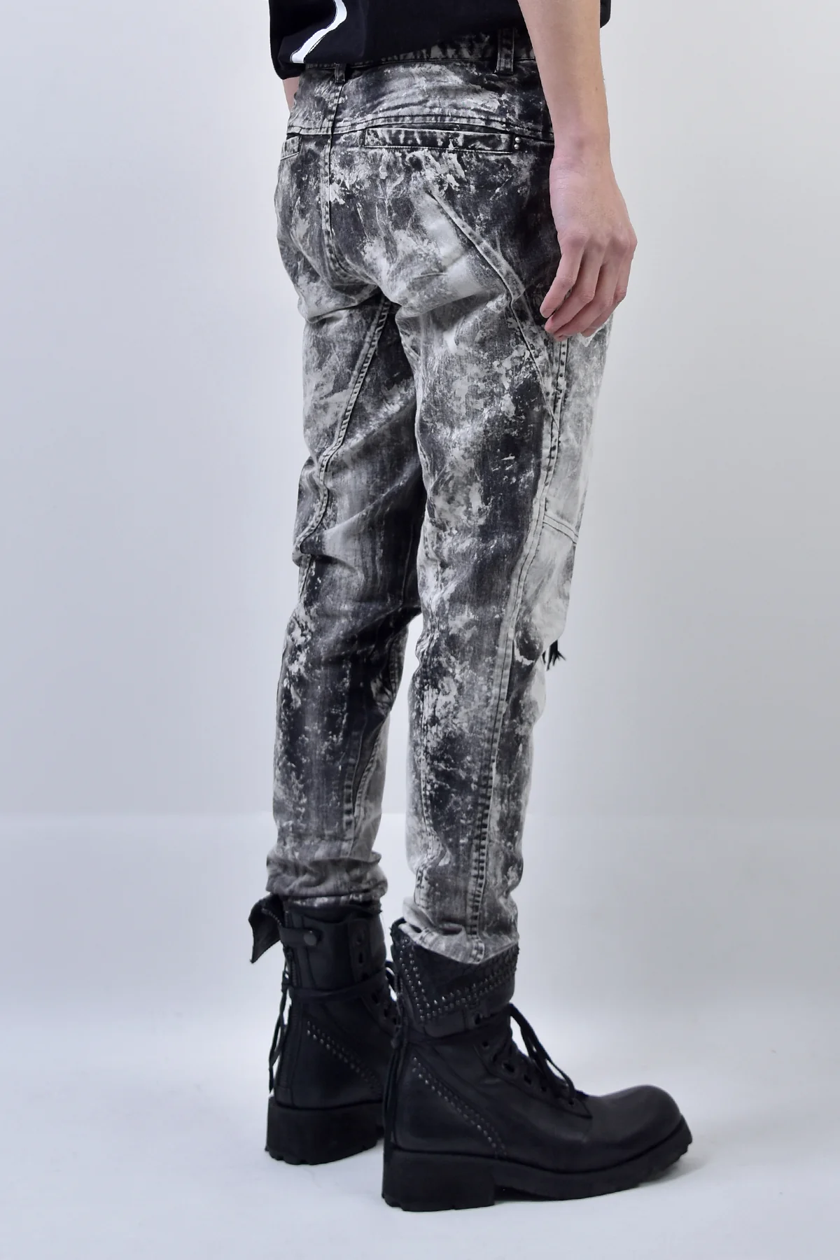 2101-PT01B Discharged Stretch Twill Pants 01 - Image 8