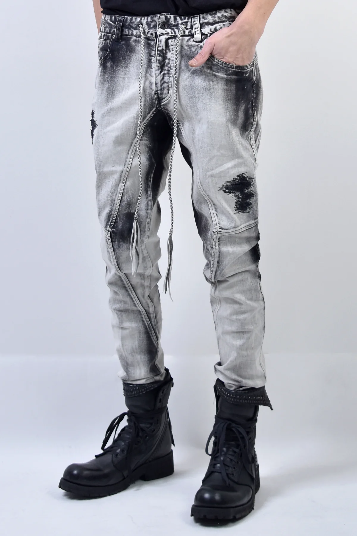 2101-PT01C Discharged Stretch Twill Pants 02 - Image 12