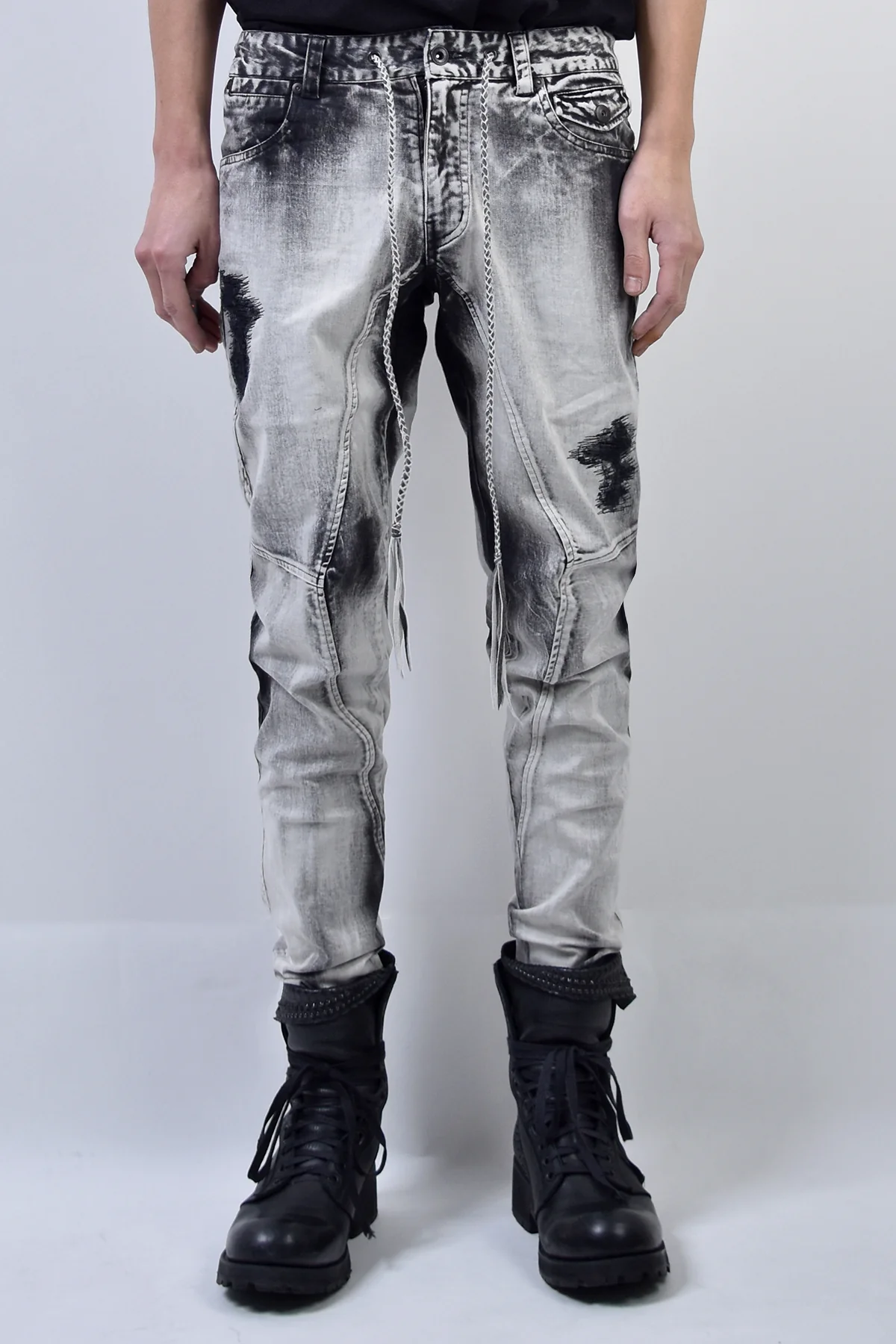 2101-PT01C Discharged Stretch Twill Pants 02 - Image 3