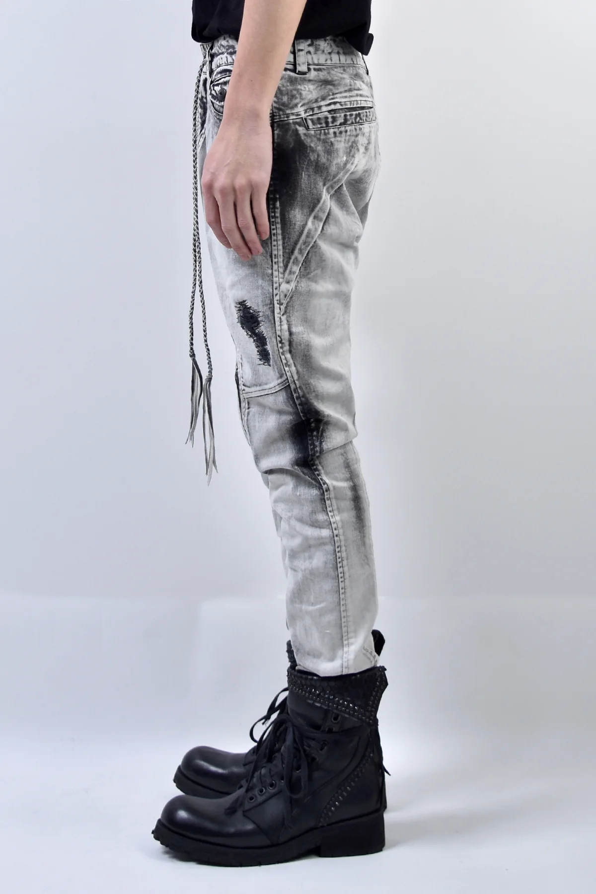 2101-PT01C Discharged Stretch Twill Pants 02 - Image 5