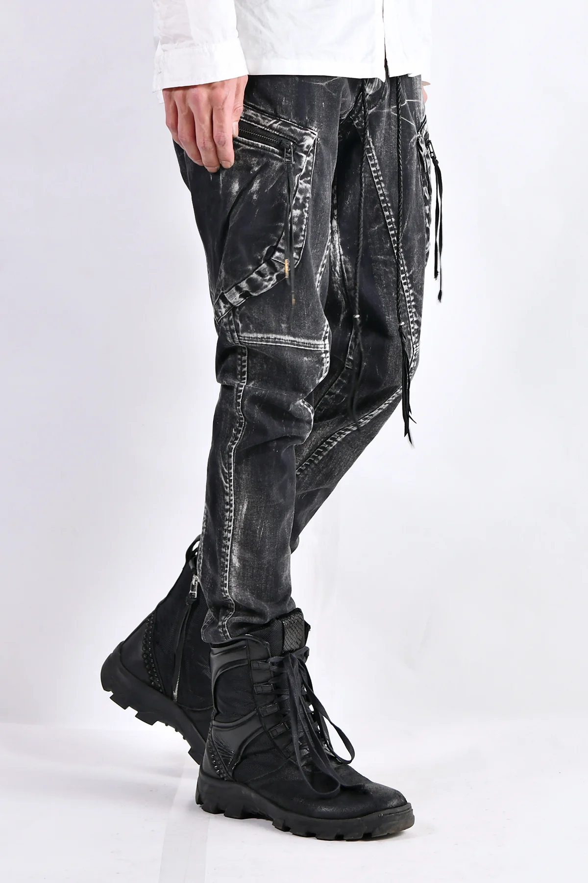 2102-PT02B Discharged Double Pocket Twill Pants 03 - Image 10