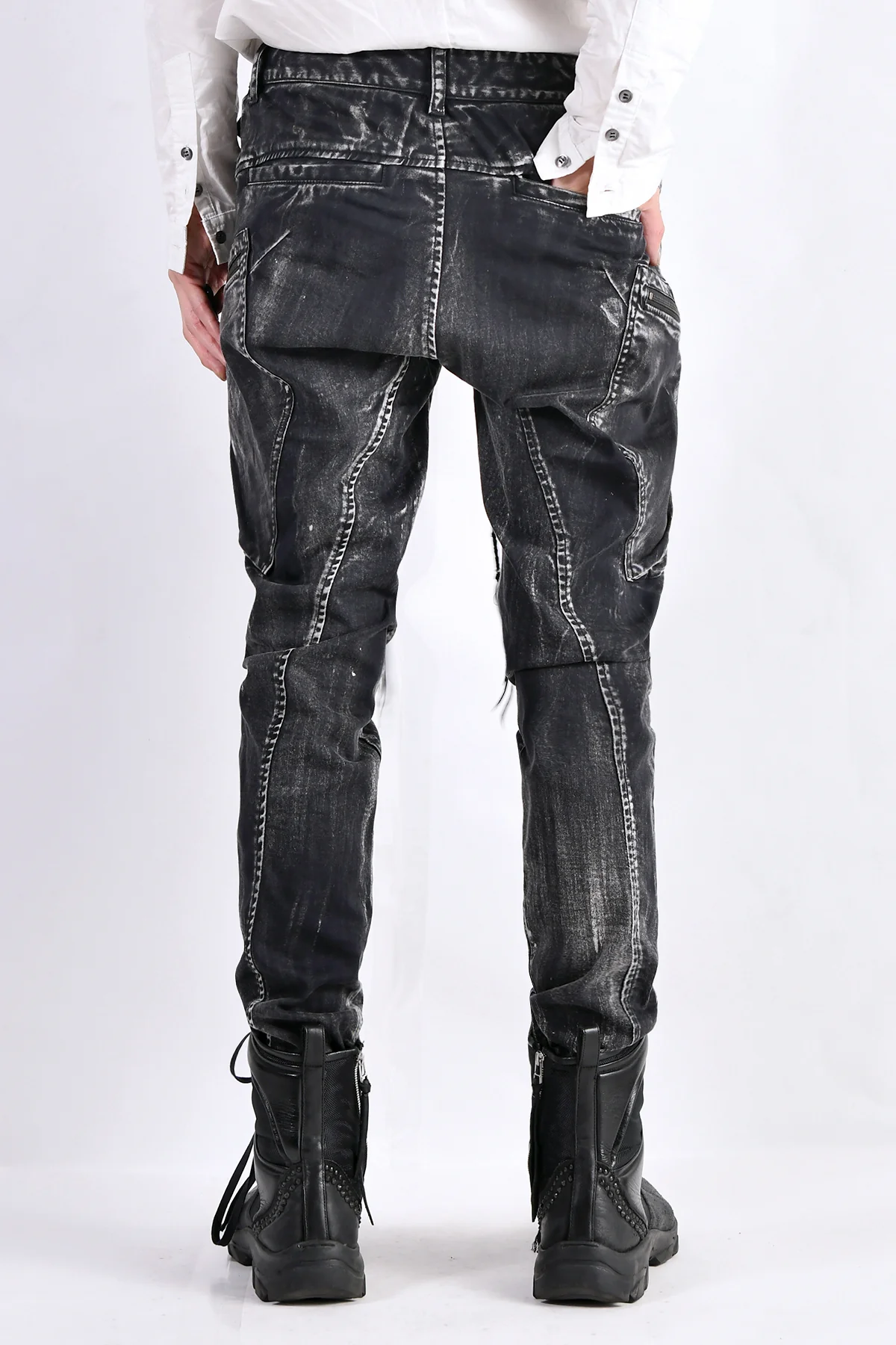 2102-PT02B Discharged Double Pocket Twill Pants 03 - Image 18