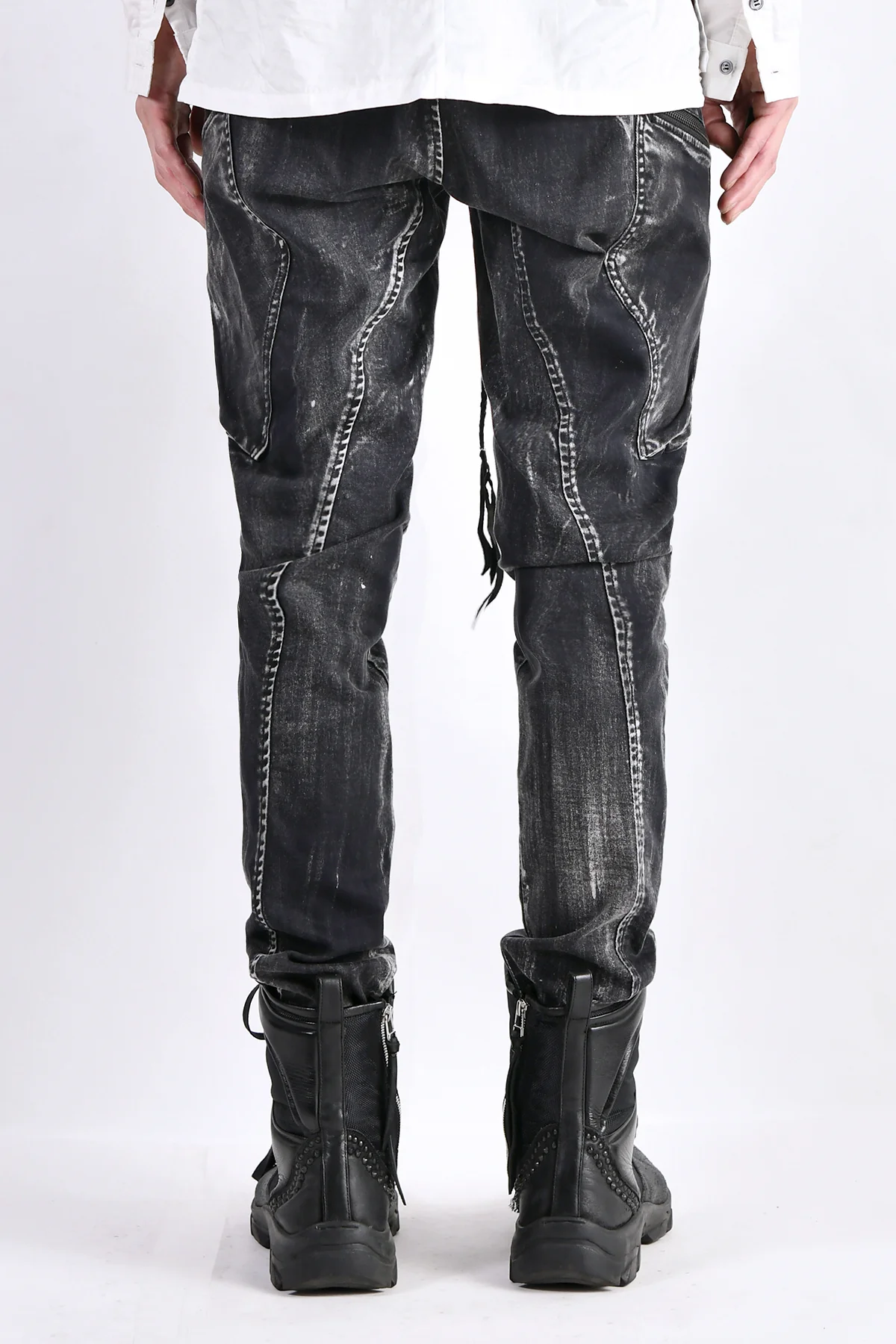 2102-PT02B Discharged Double Pocket Twill Pants 03 - Image 7