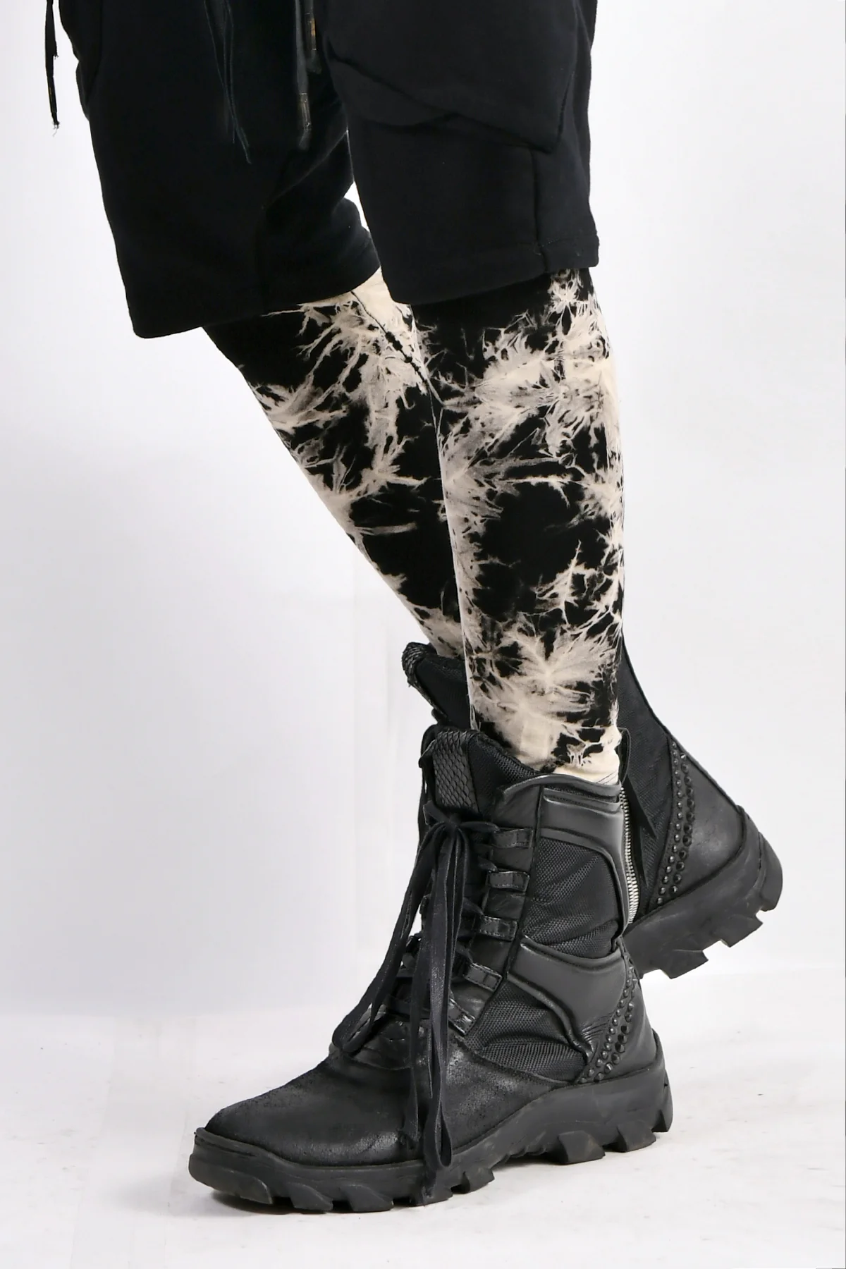 2102-PT09 Tie Dye Leggings -Men's- - Image 4