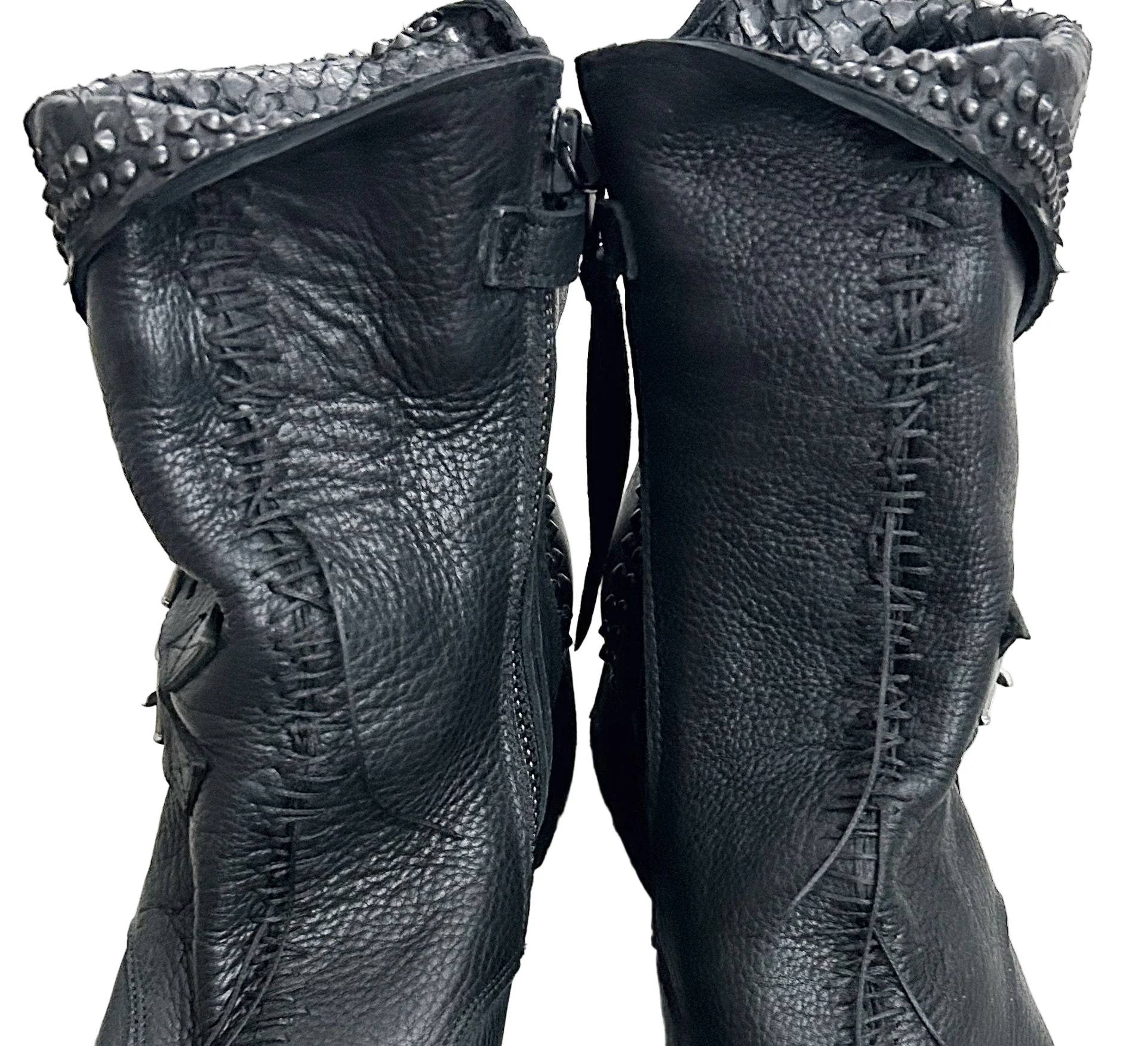 2201-BO02 Crush Short Boots 04 - Image 4