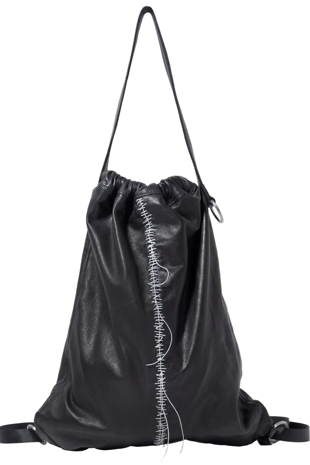 2202-BG03 Hand Stitch Black Sack 03