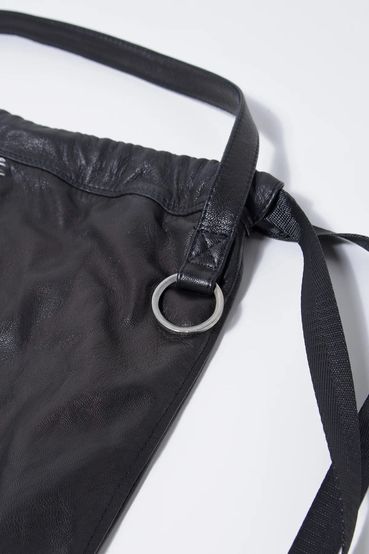 2202-BG03 Hand Stitch Black Sack 03 - Image 8