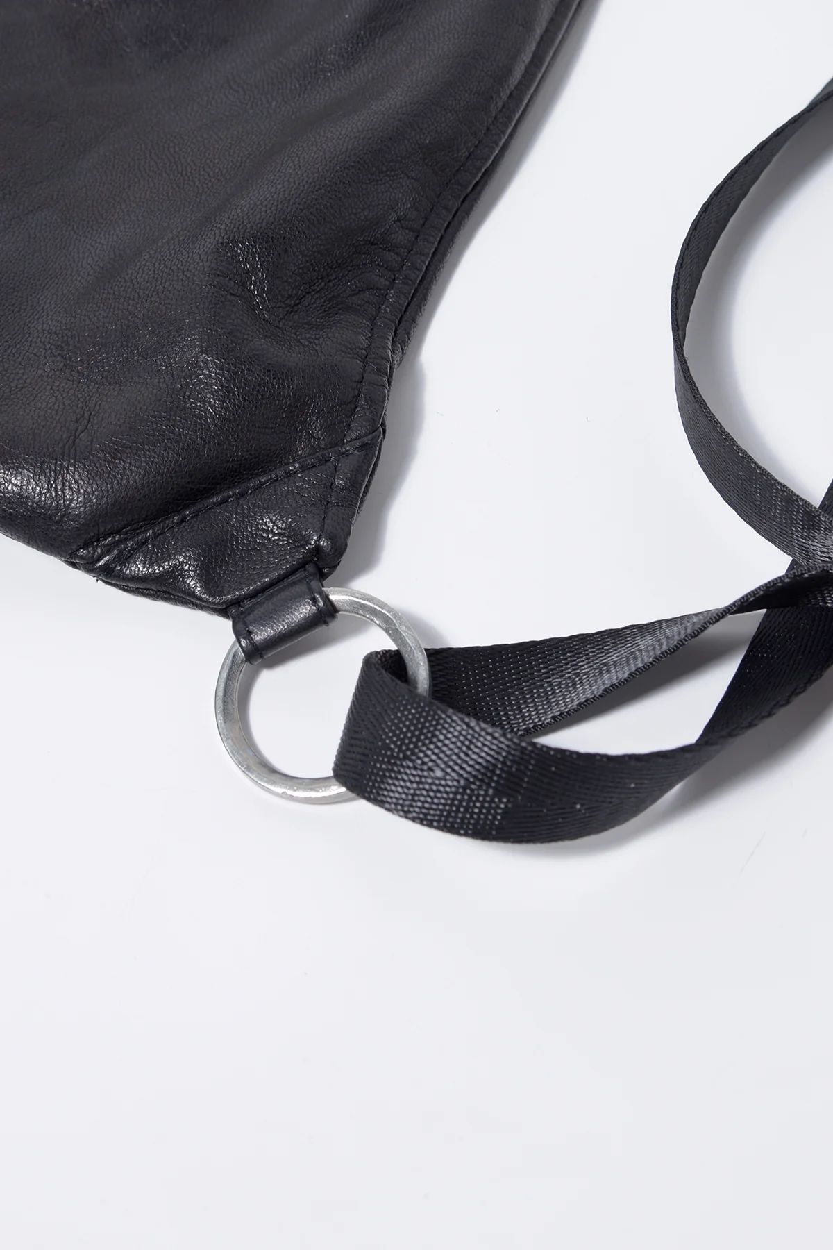 2202-BG03 Hand Stitch Black Sack 03 - Image 9