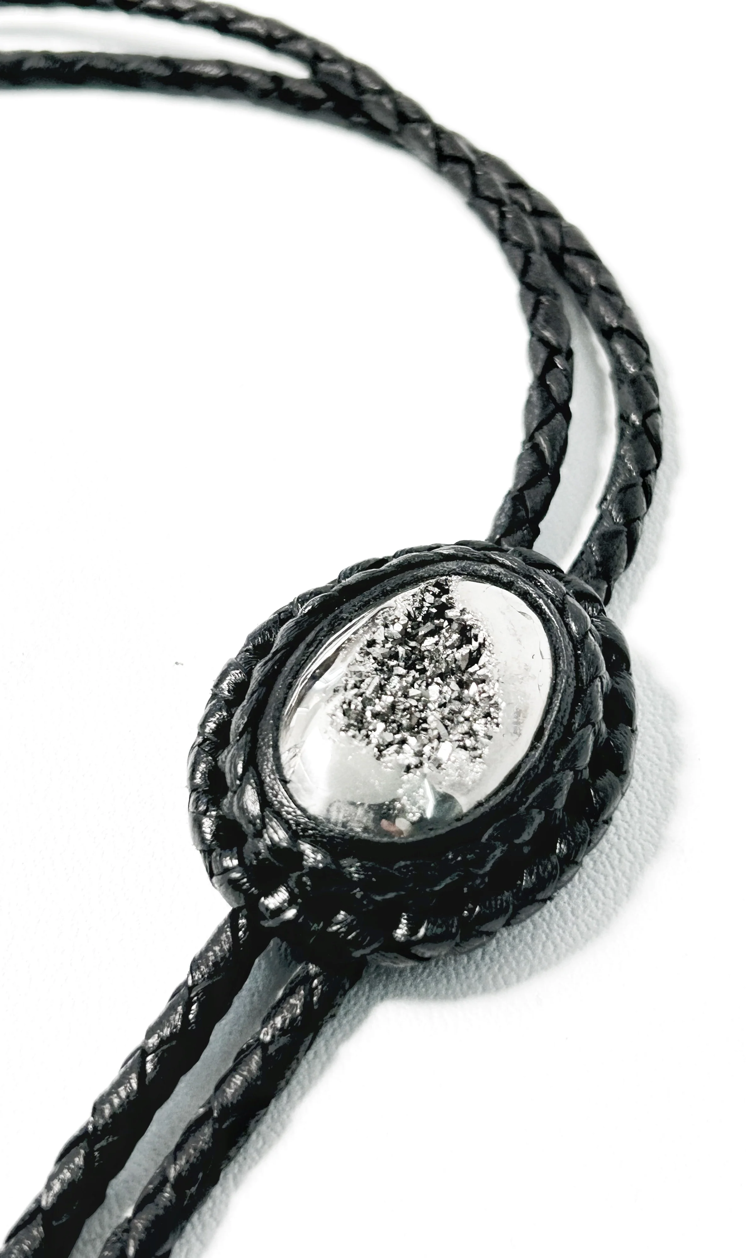2401-AC07 Druzy Loop Tie - Image 3