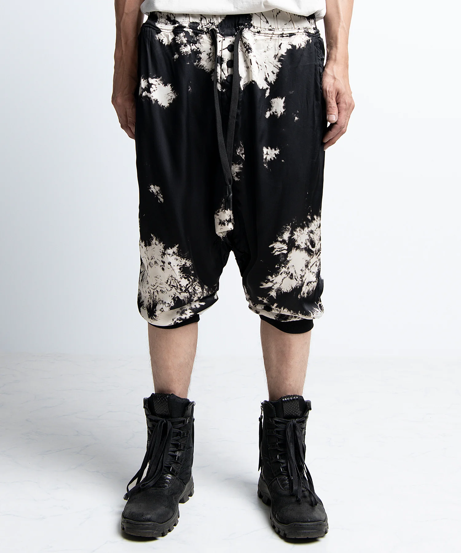 2401-PT08 Tie Dye Viscose Triangle Pants - Image 14