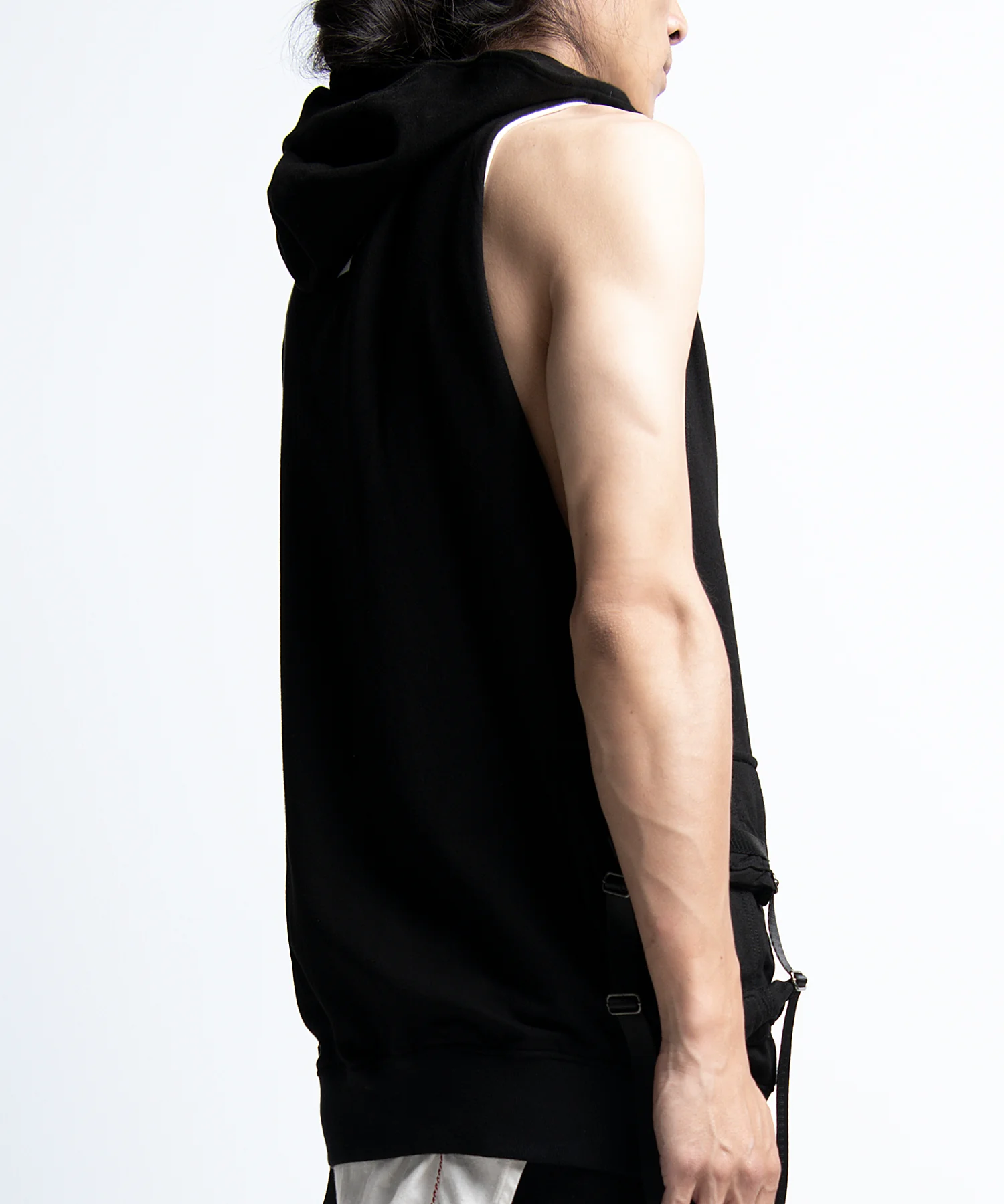 2401-TP08 Black Raven Vest 05 Black - Image 6
