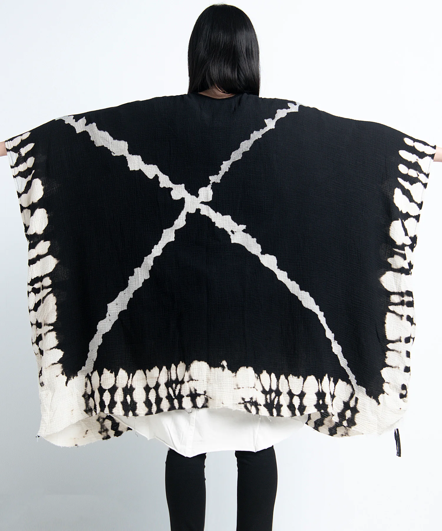 2401-TP09 Cross X Short Gown - Image 2