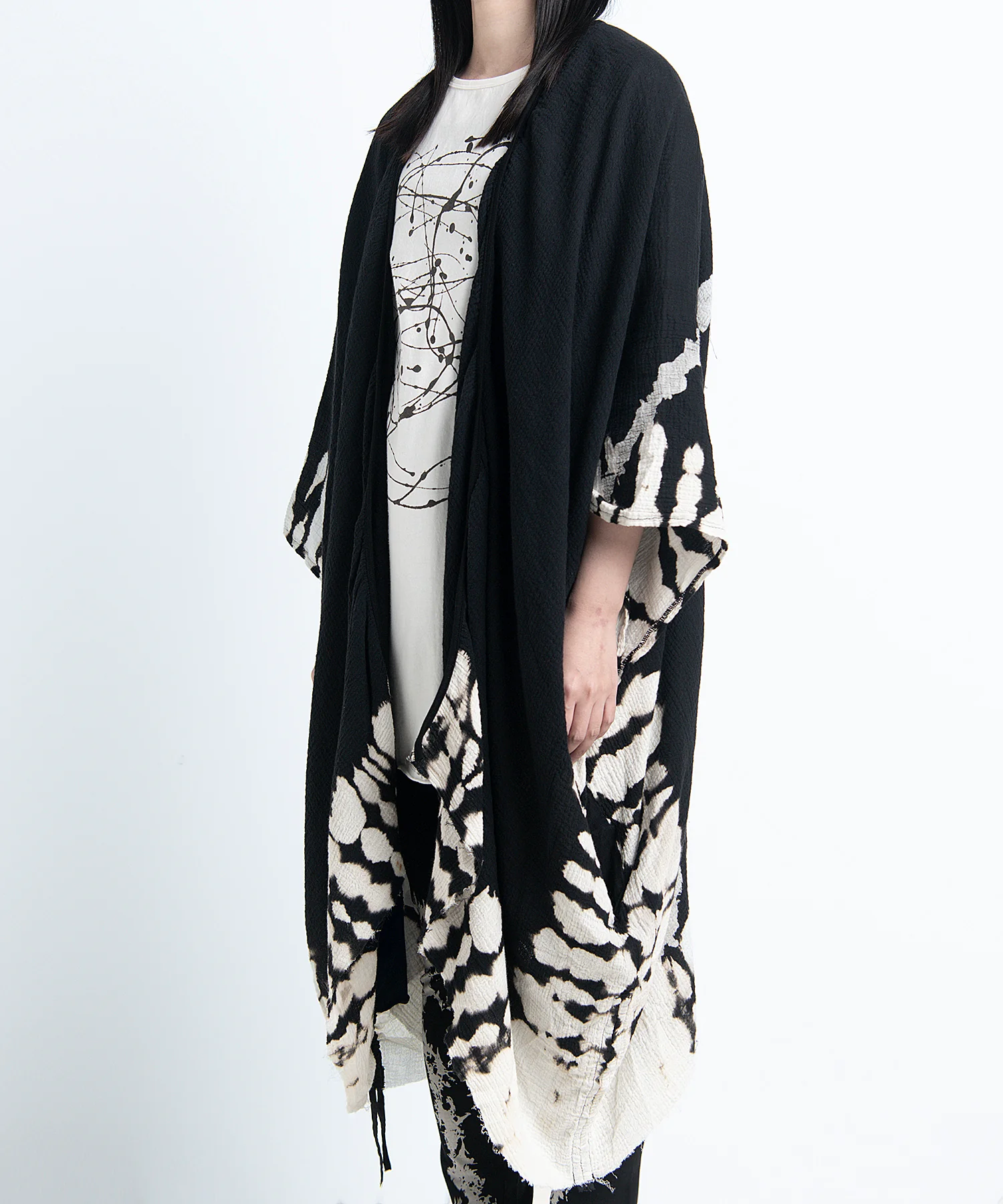 2401-TP09 Cross X Short Gown - Image 3