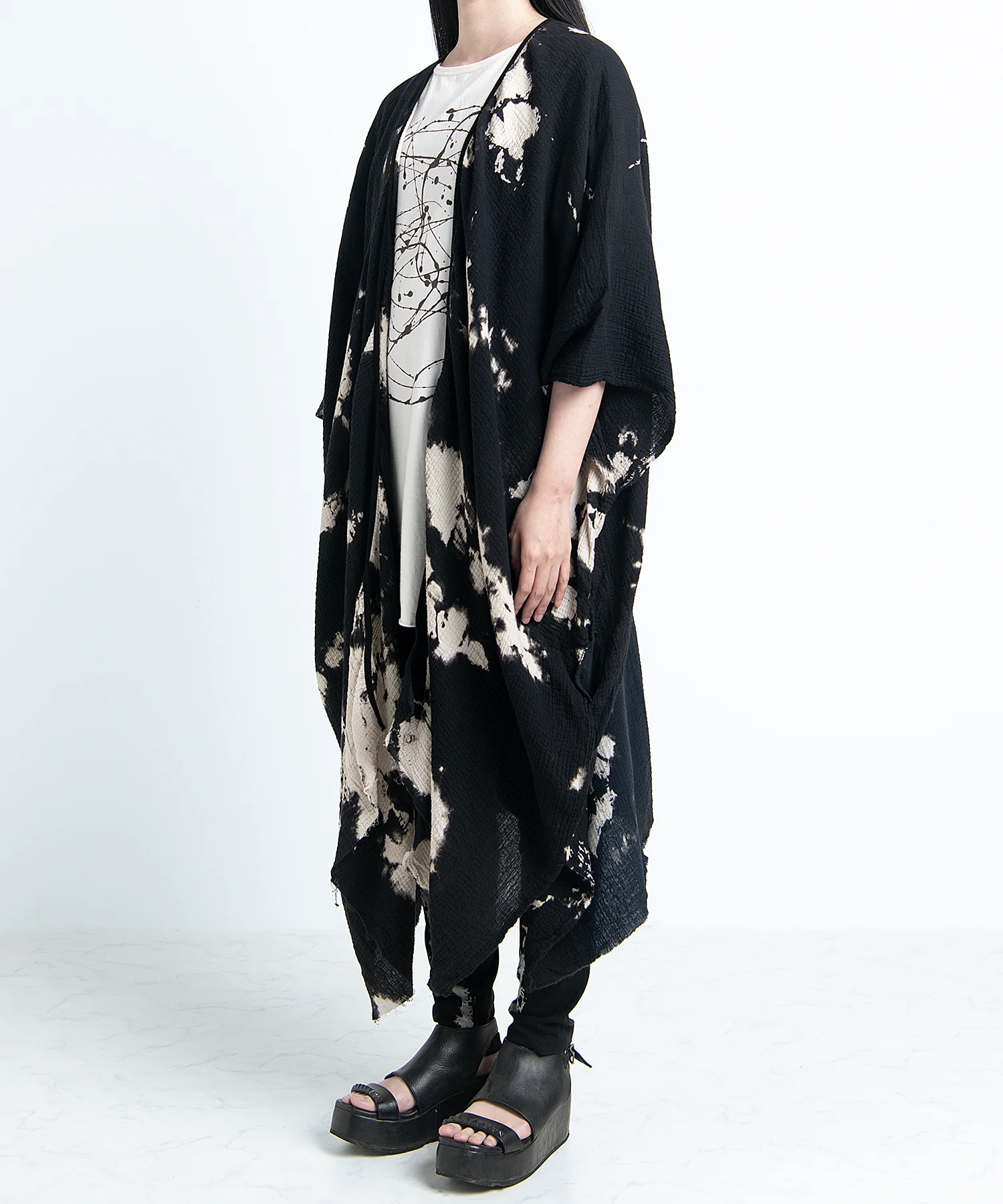 2401-TP12 Tie Dye Long Gown - Image 4