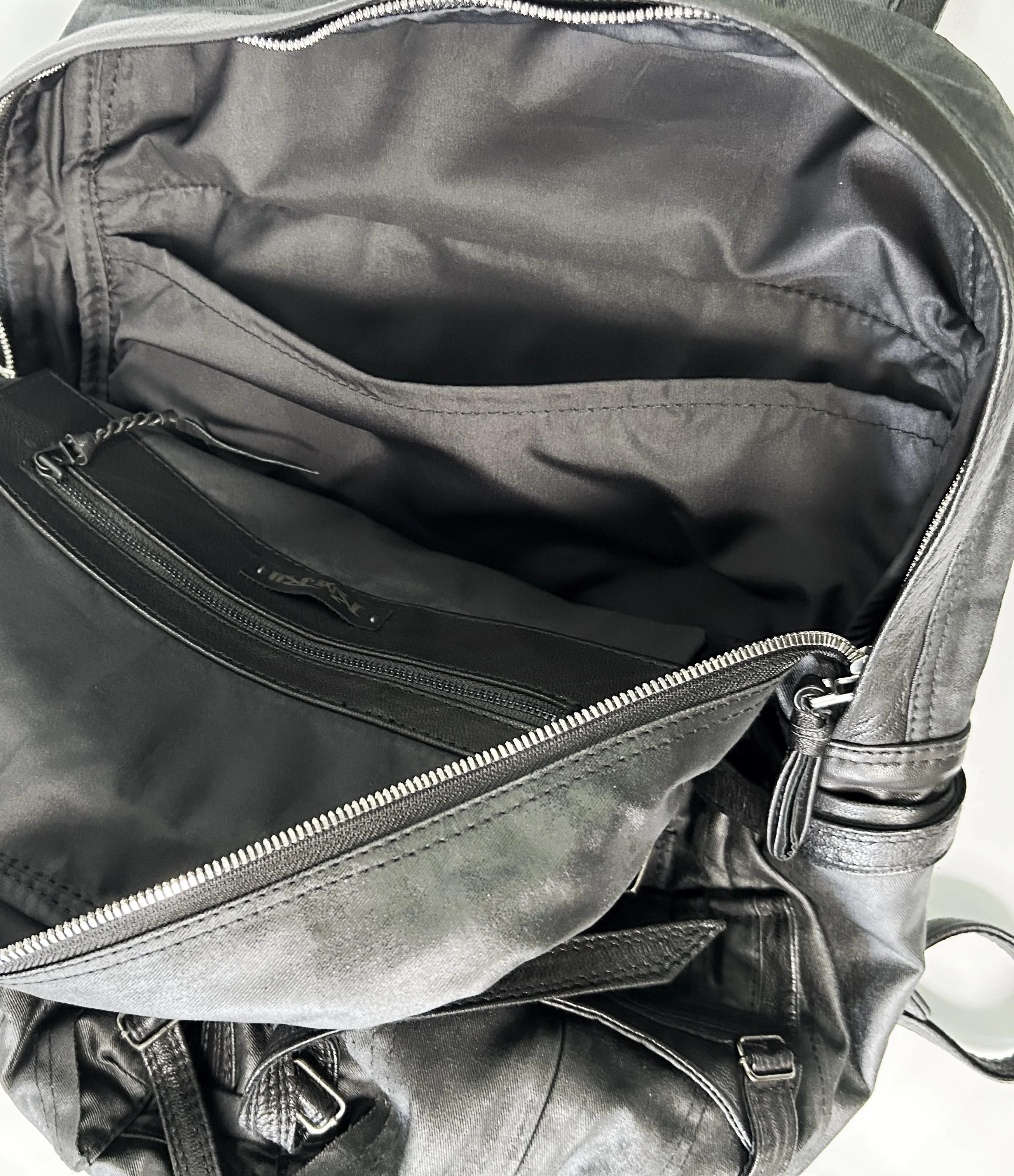 2402-BG01 Coating Canvas Backpack 02 - Image 10