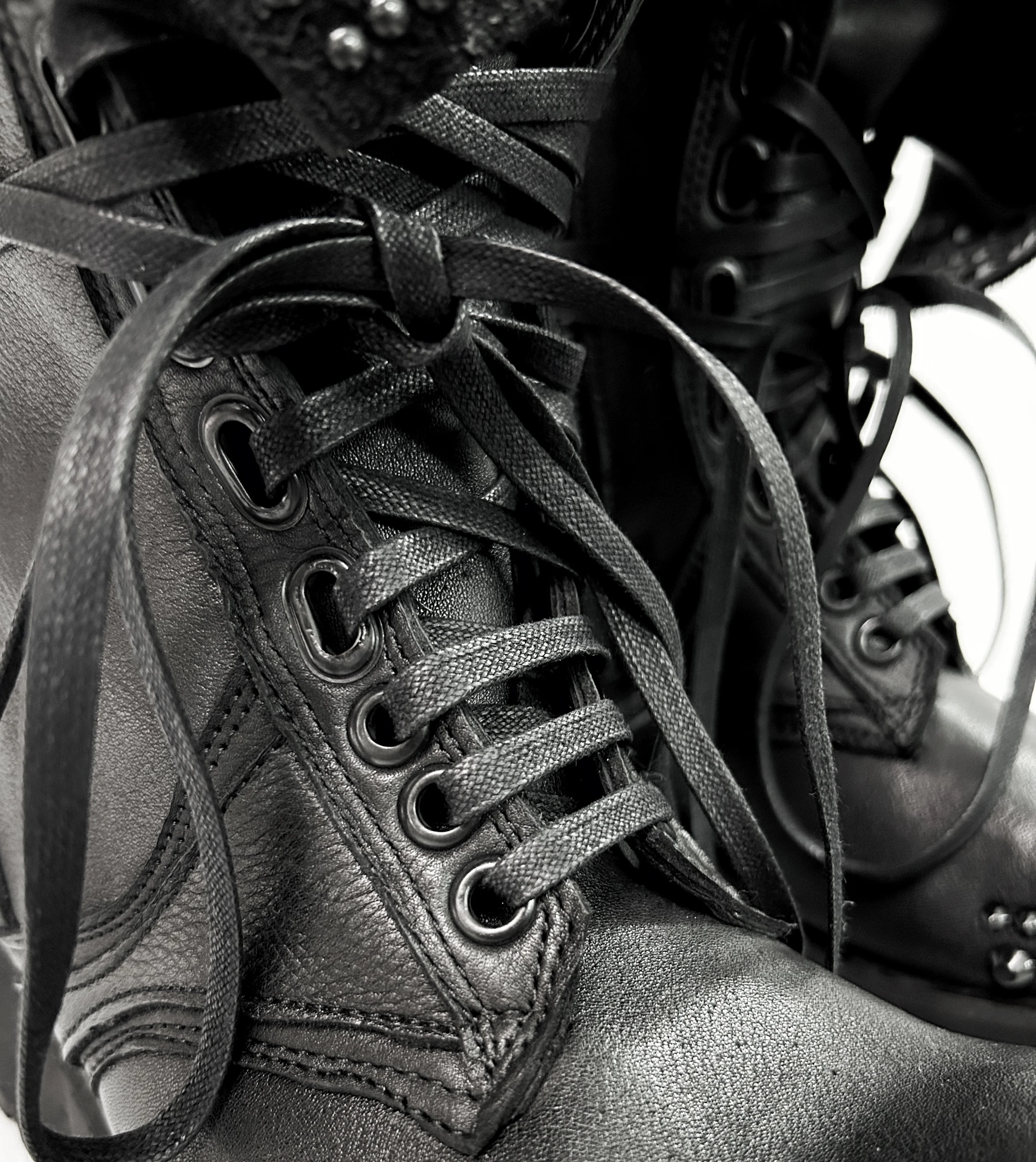 2402-BO02 Chrome Braided Boots 12 - Image 8