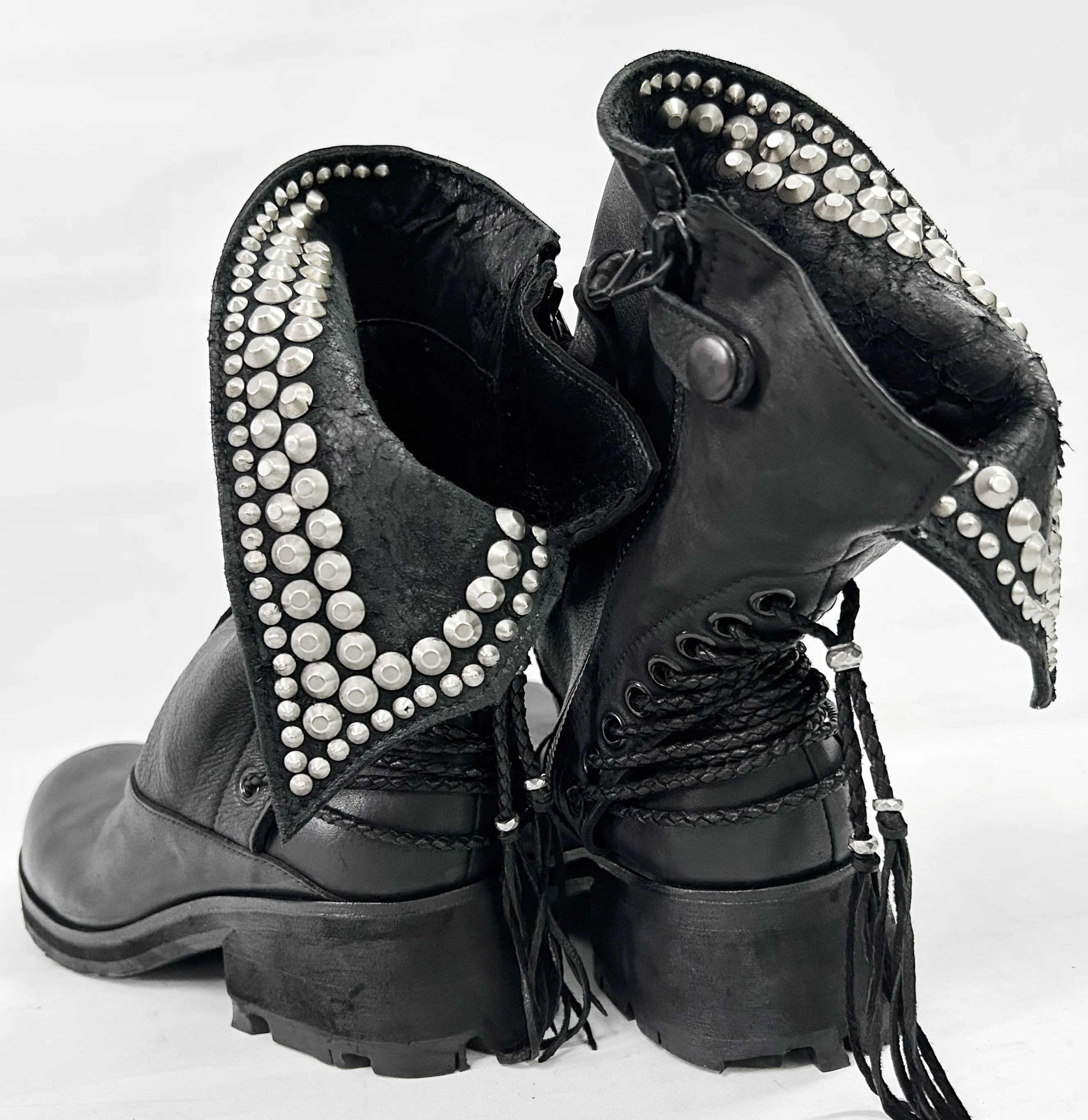 2402-BO06 Crush Braided Boots 03 - Image 5