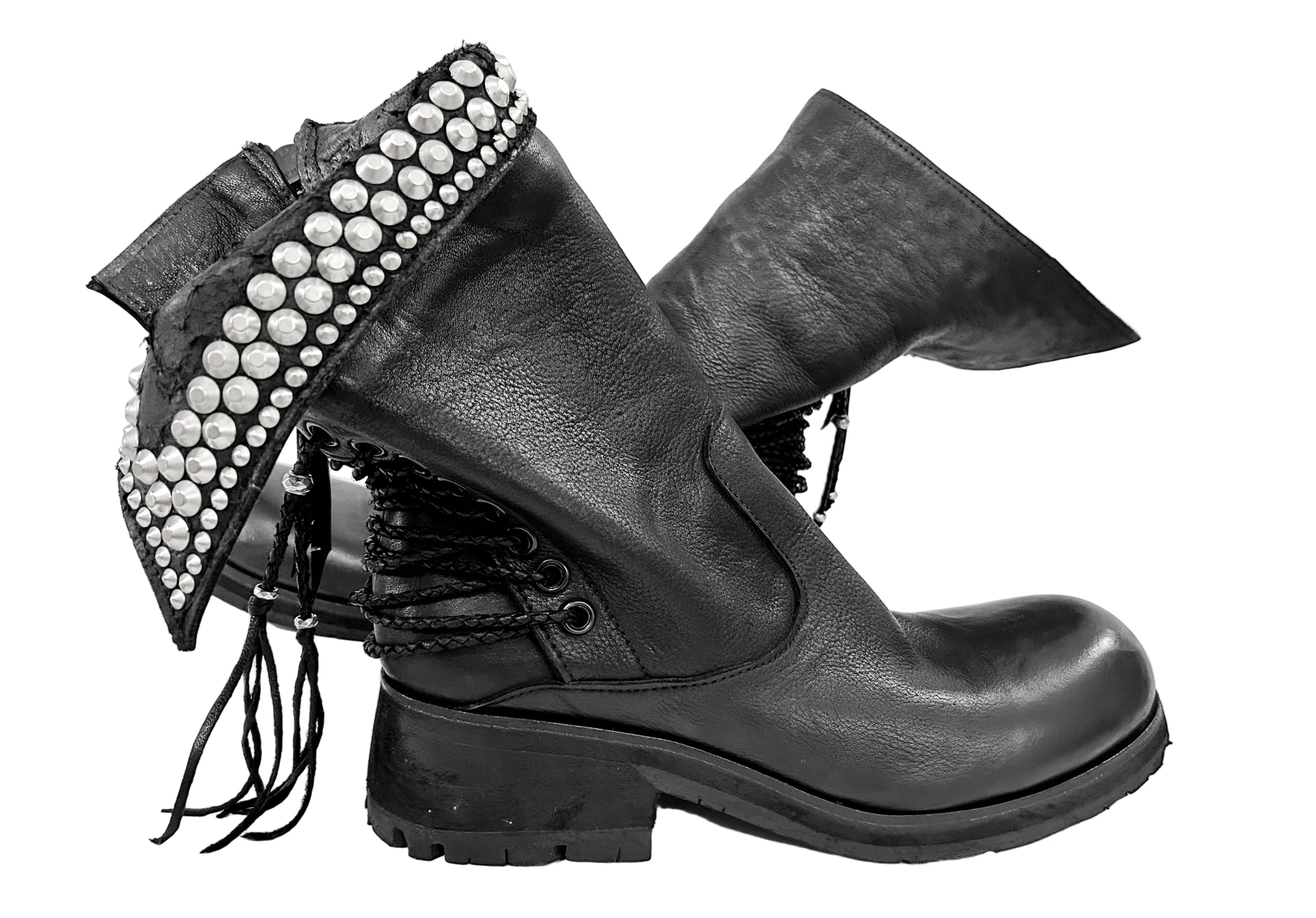 2402-BO06 Crush Braided Boots 03 - Image 8