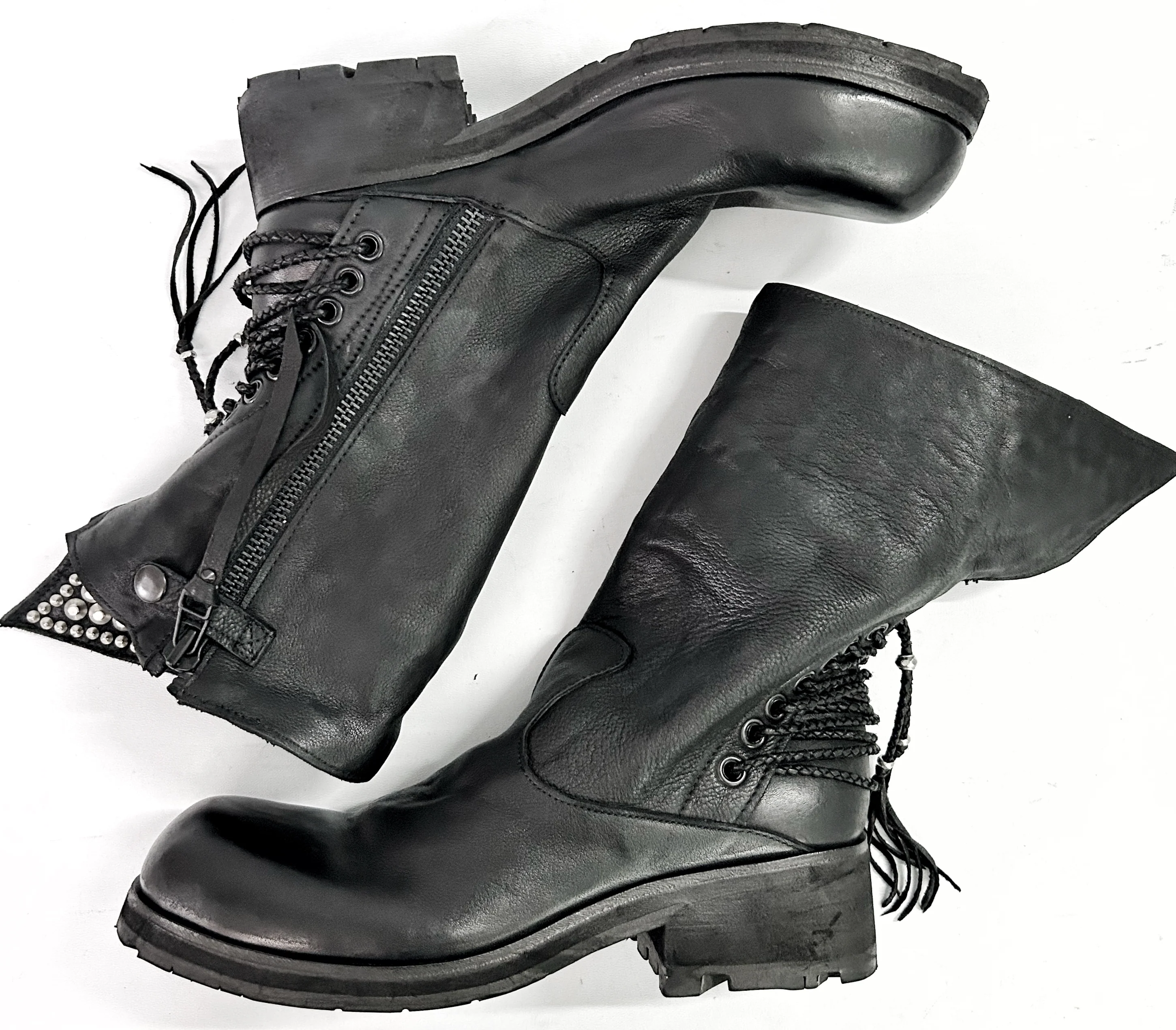2402-BO06 Crush Braided Boots 03 - Image 9