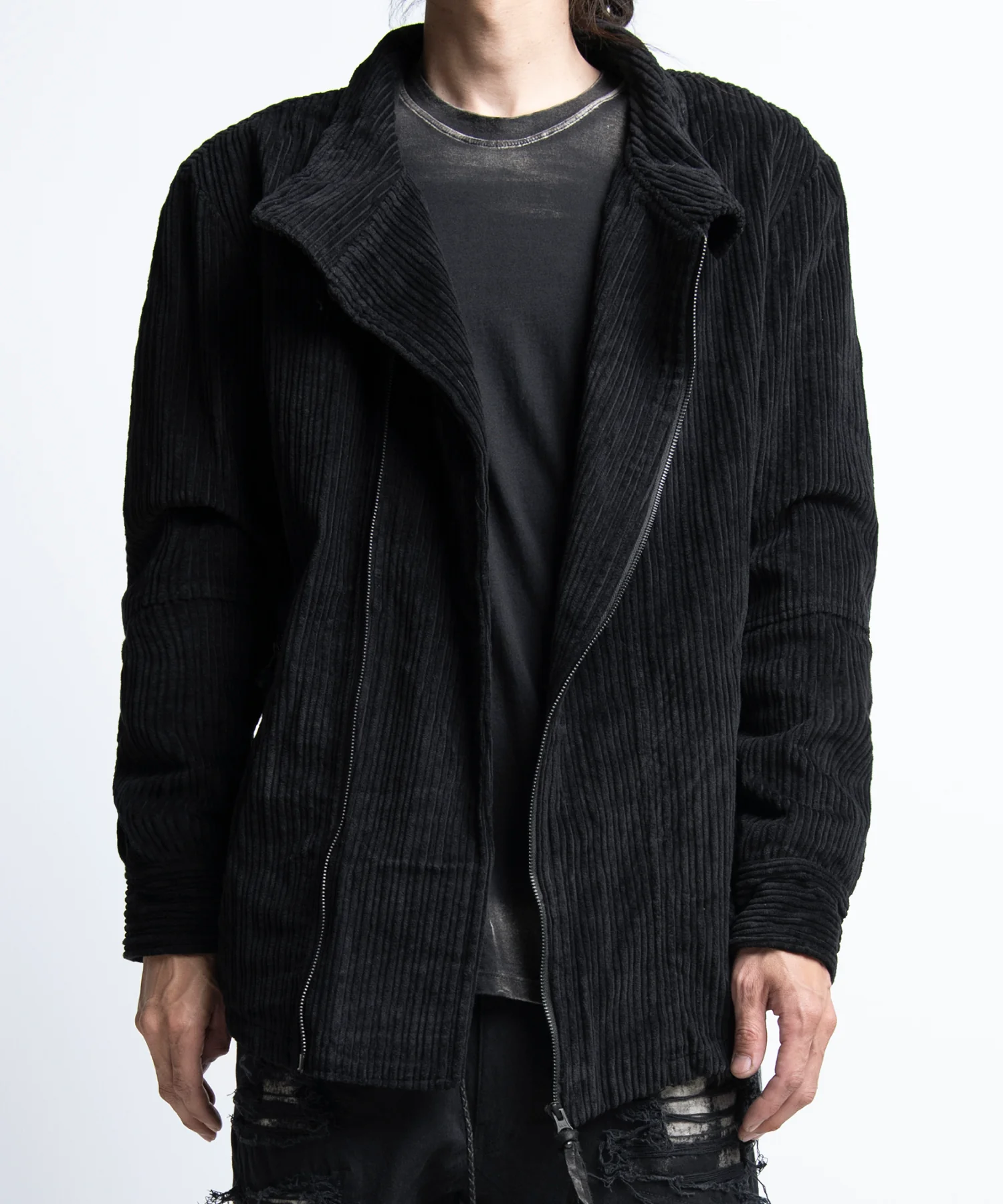 2402-JK08 Corduroy Zip Jacket - Image 2