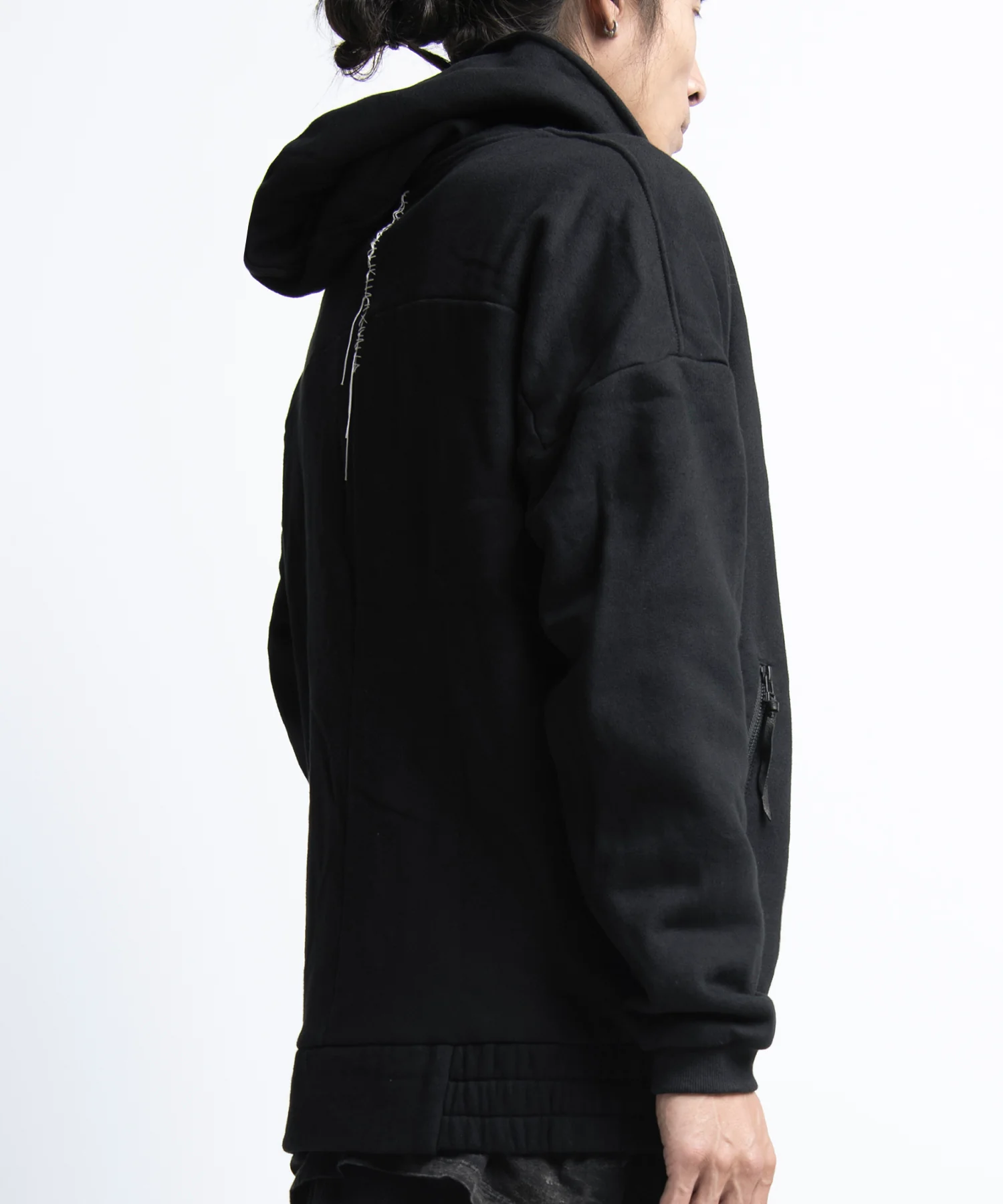 2402-JK10 Fleece Hooded Jacket - Image 6