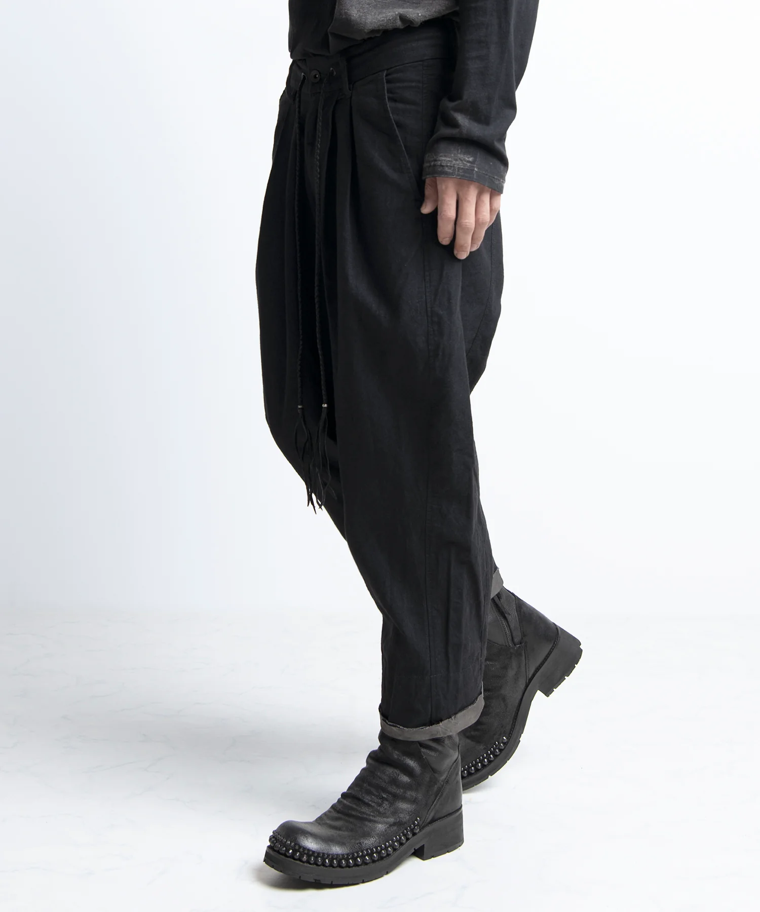 2402-PT01 Layered Tuck Pants - Image 4