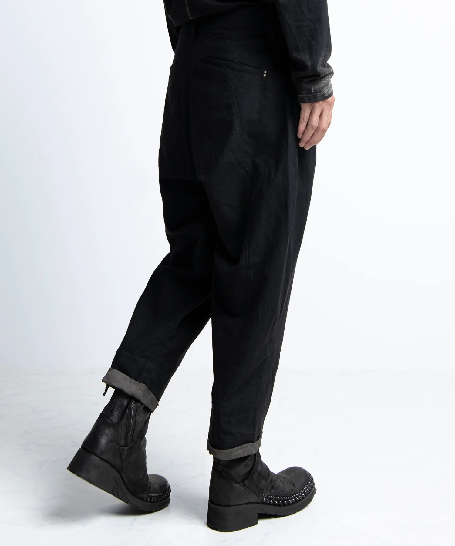 2402-PT01 Layered Tuck Pants - Image 6