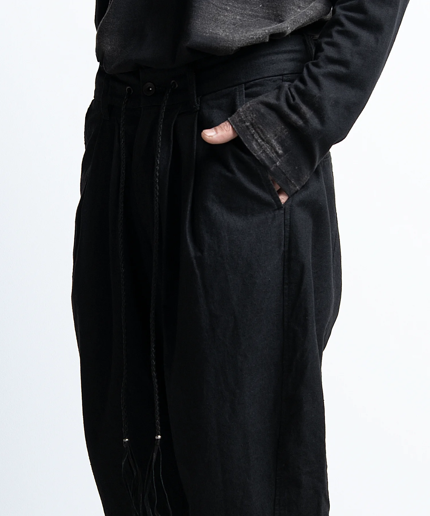 2402-PT01 Layered Tuck Pants - Image 8