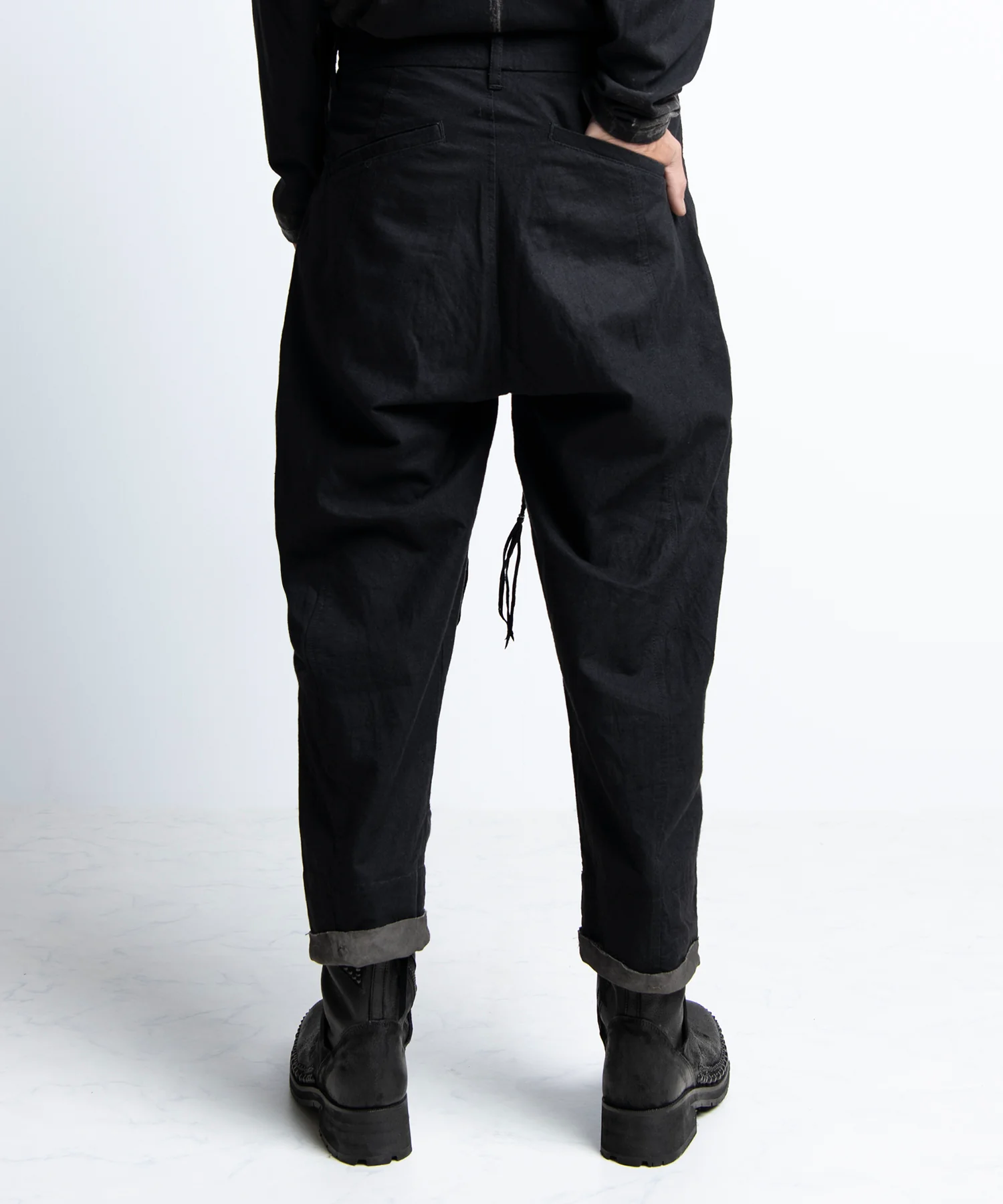 2402-PT01 Layered Tuck Pants - Image 9