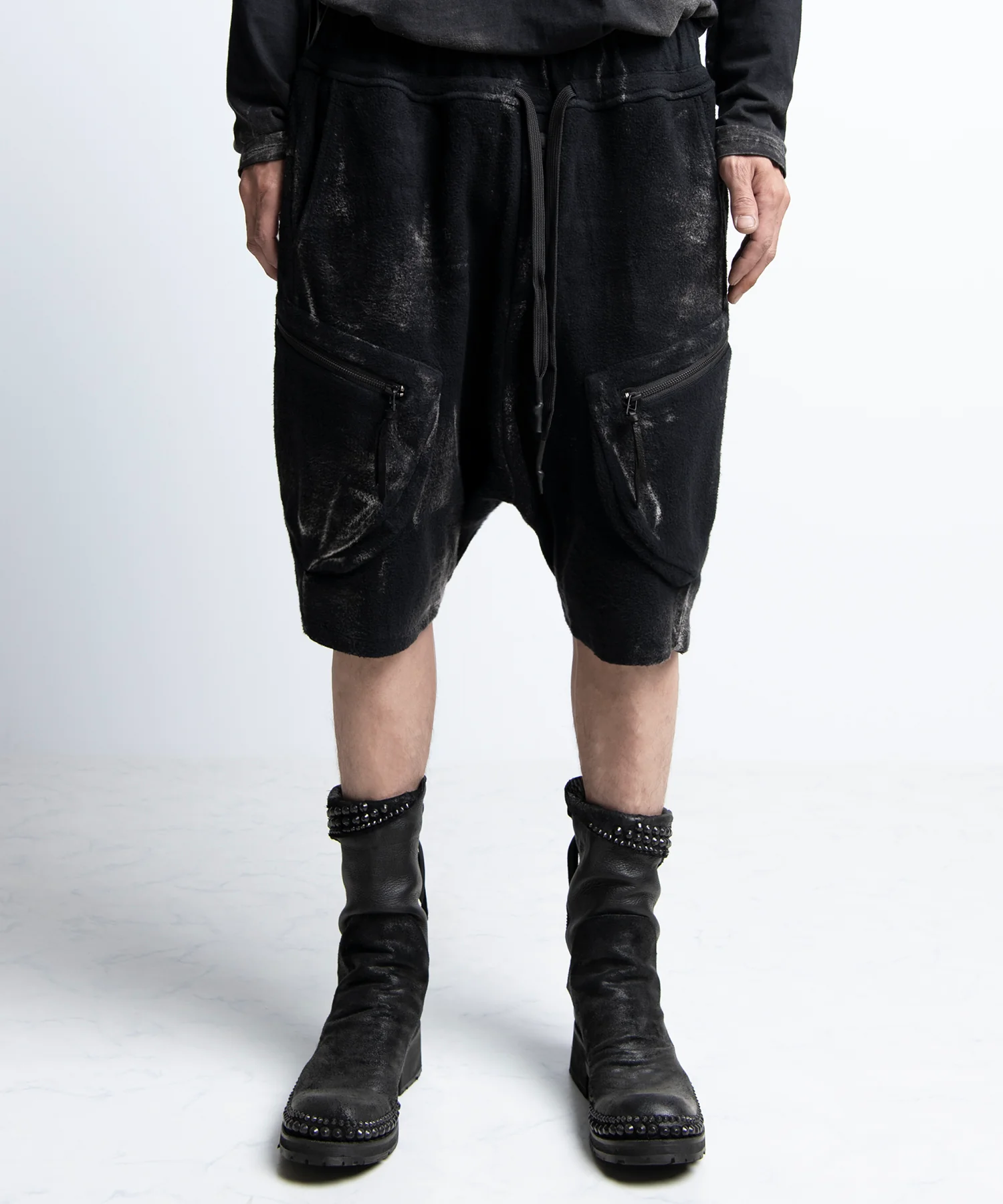 2402-PT09 Fleece Cordoba Shorts - Image 3