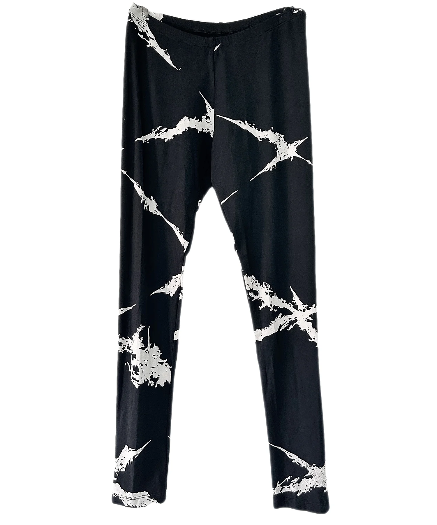 2402-PT12 Discharged Cross Leggings -Women's- - Image 11