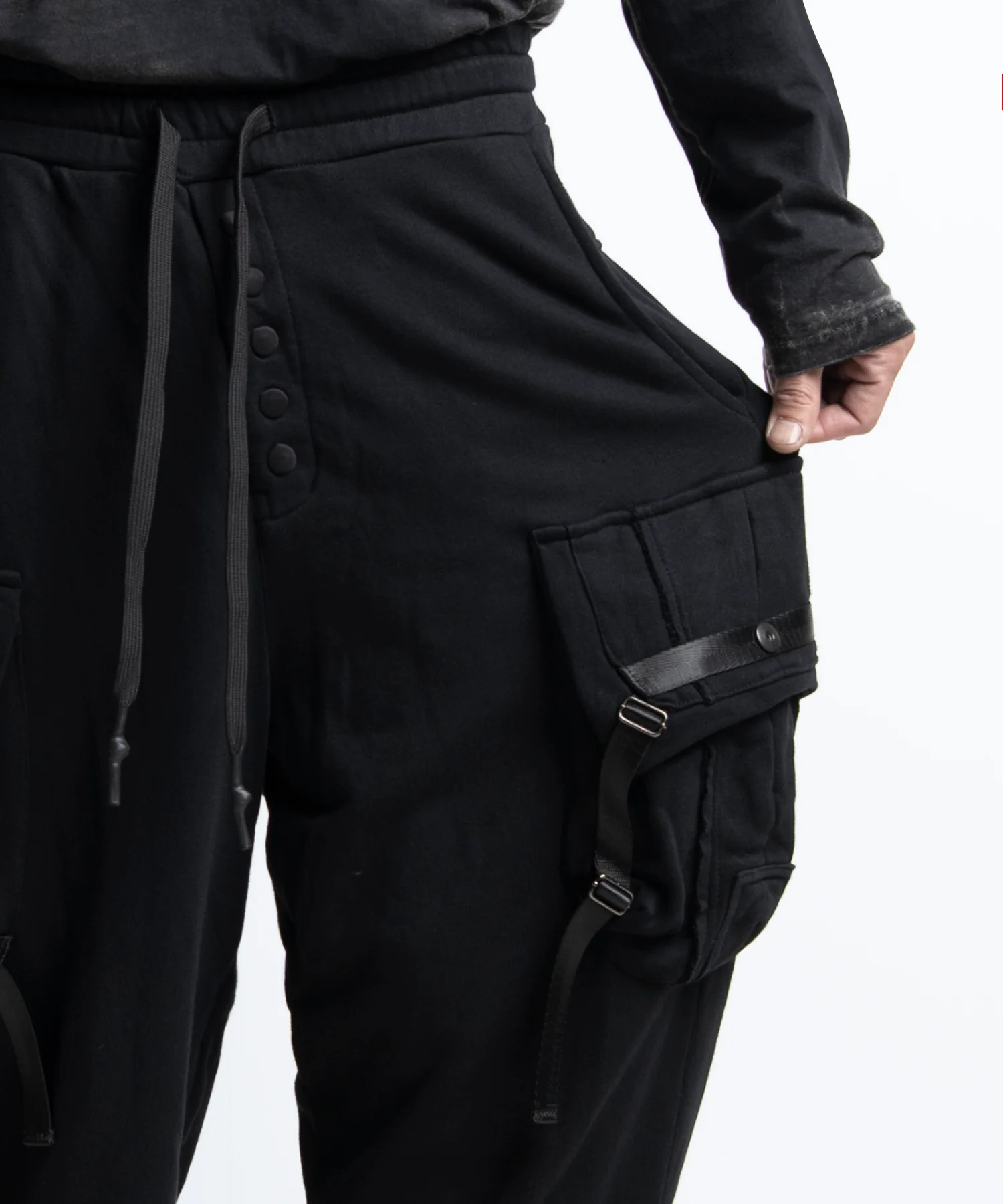 2402-PT14 Cotton Sweat Cargo Pants - Image 17