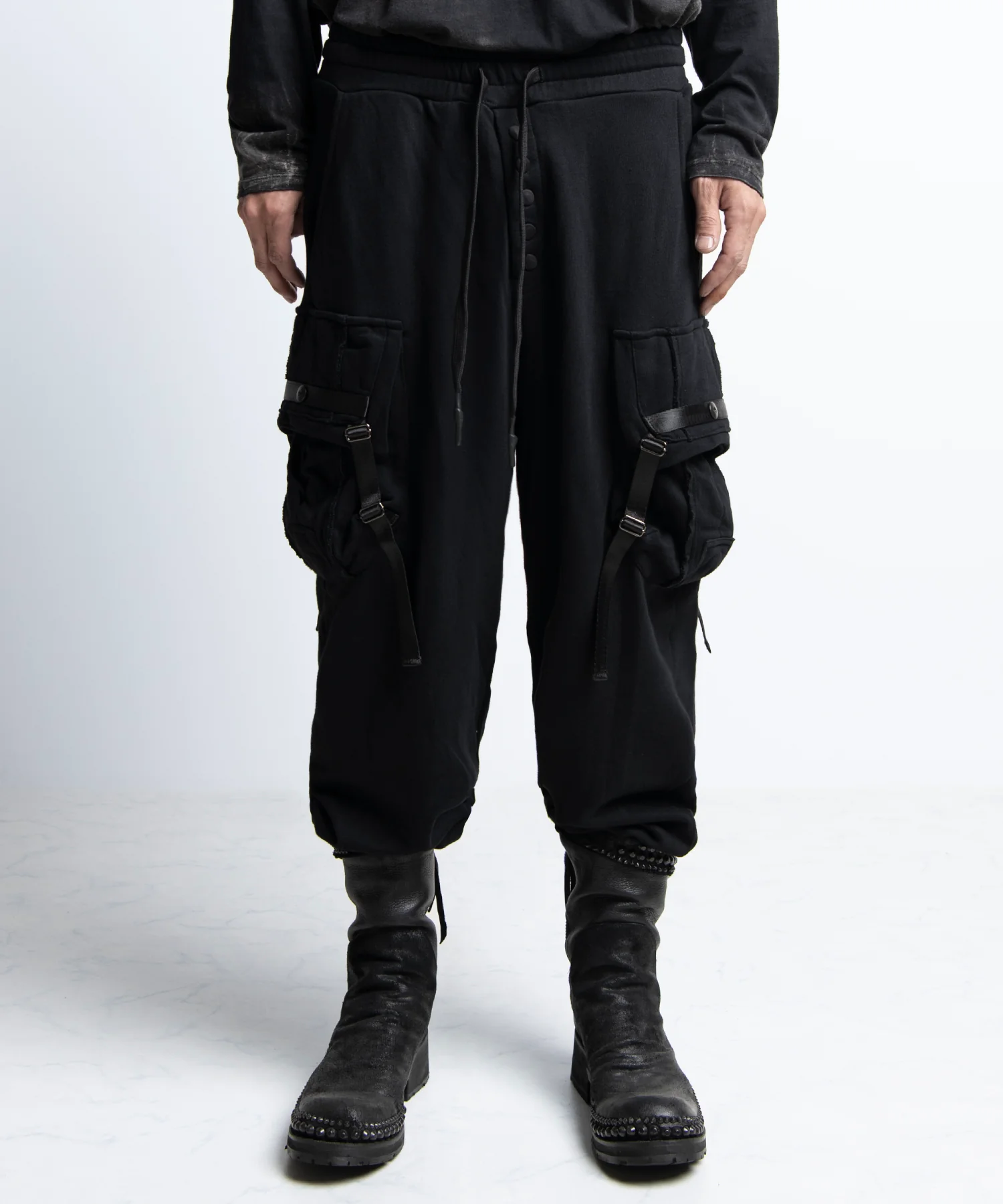 2402-PT14 Cotton Sweat Cargo Pants - Image 19