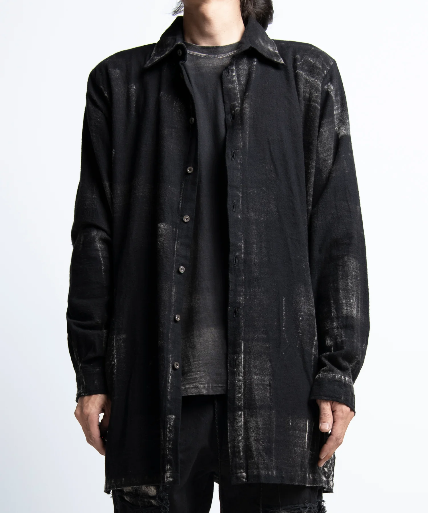 2402-SH04 Flannel Cordoba Long Shirt - Image 10