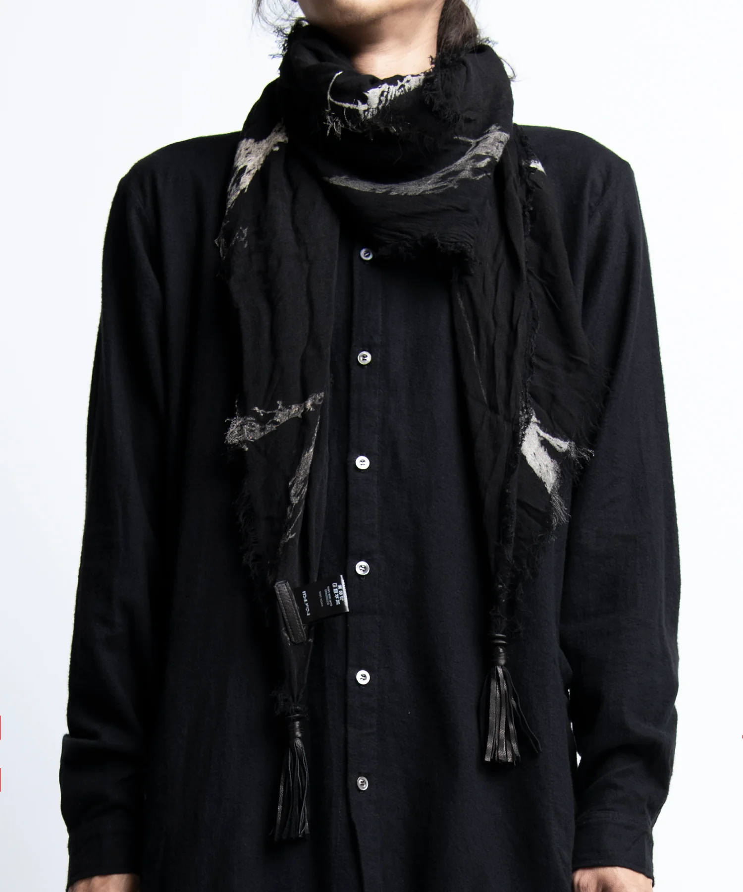 2402-ST01 Discharged Cross Stole - Image 6