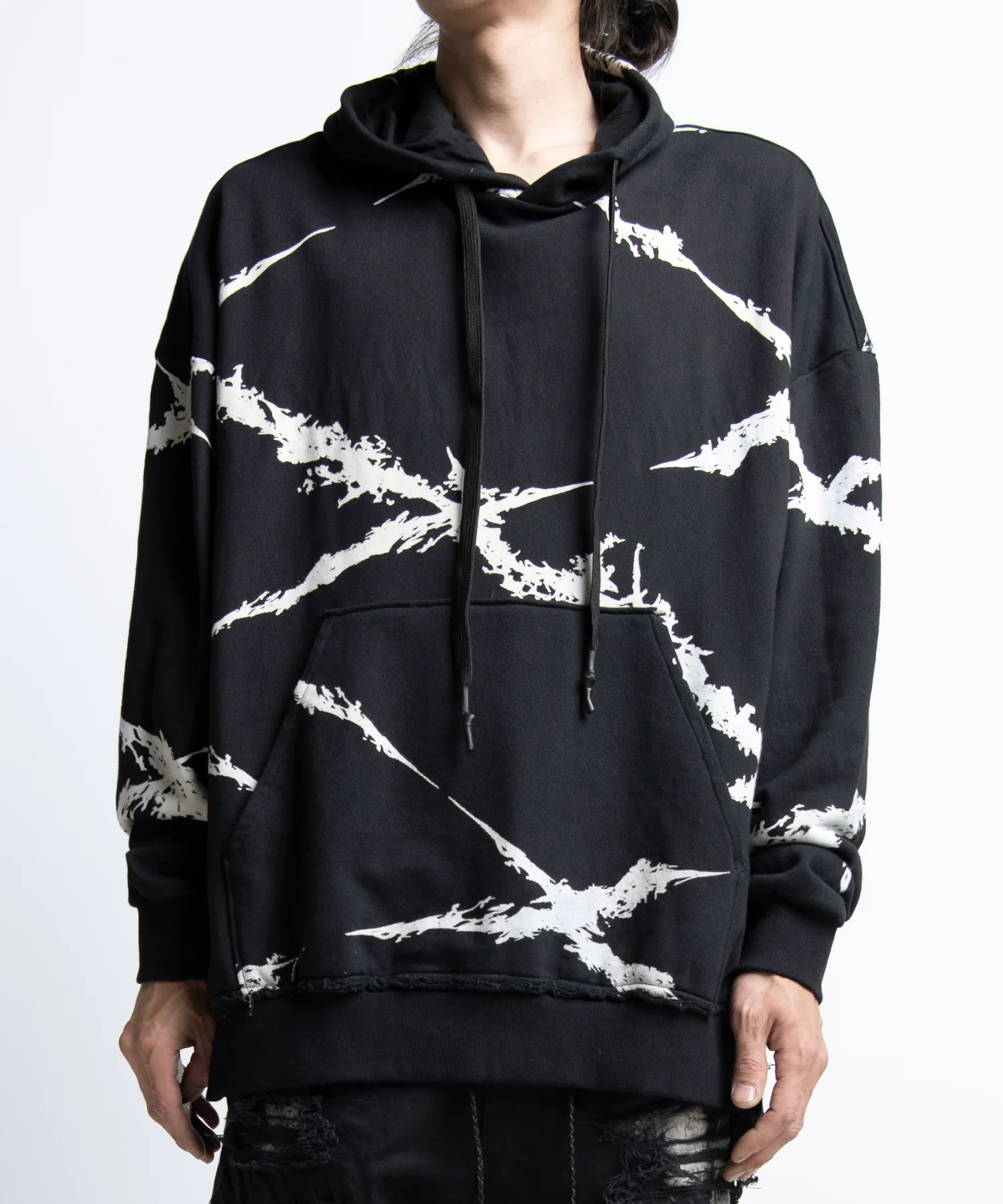 2402-TP01 Hooded Cross Pullover - Image 3