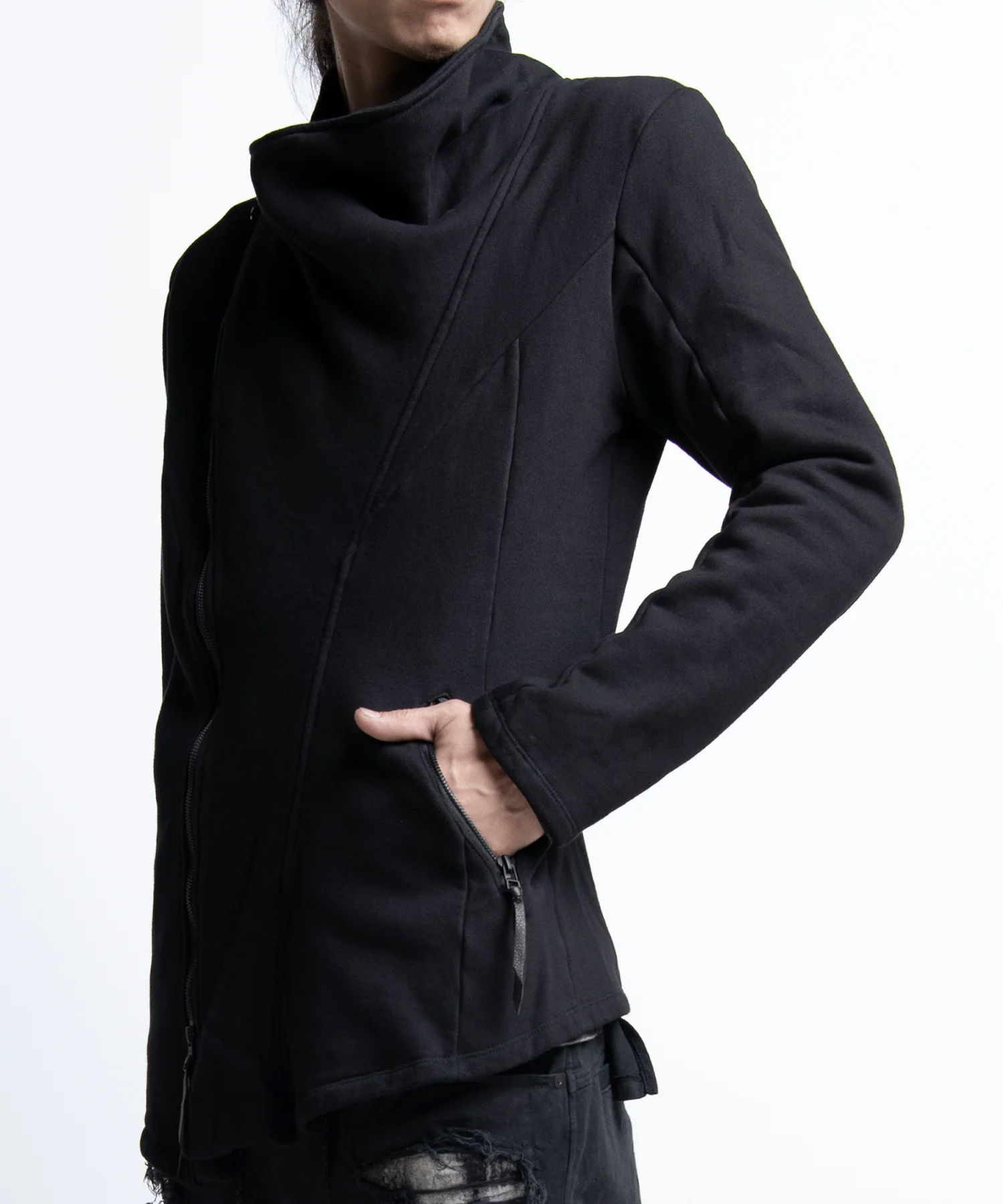 2402-TP09 Hand Stitch Fleece Drape Rider - Image 8