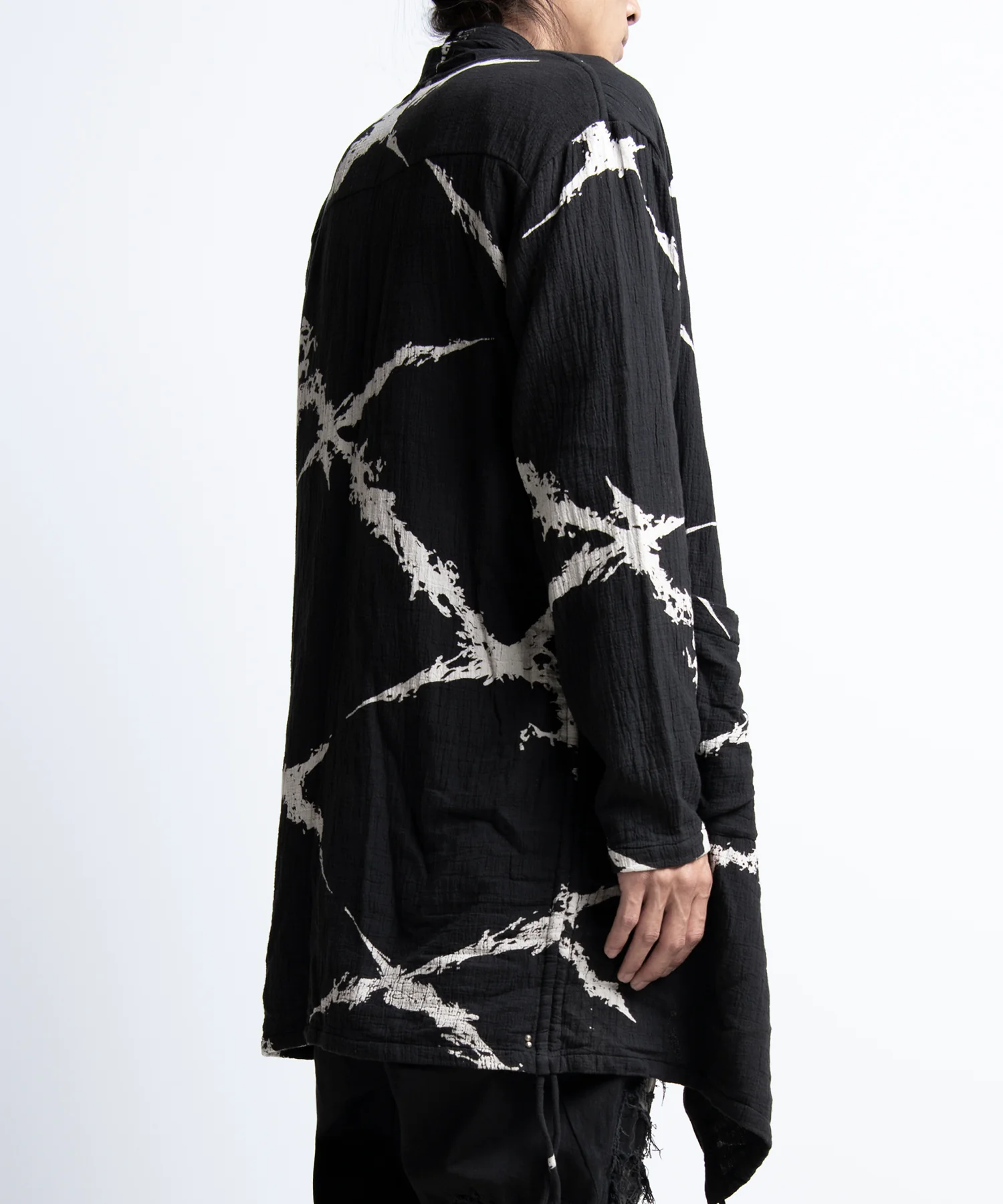 2402-TP10 Cross Gauze Cardigan - Image 5